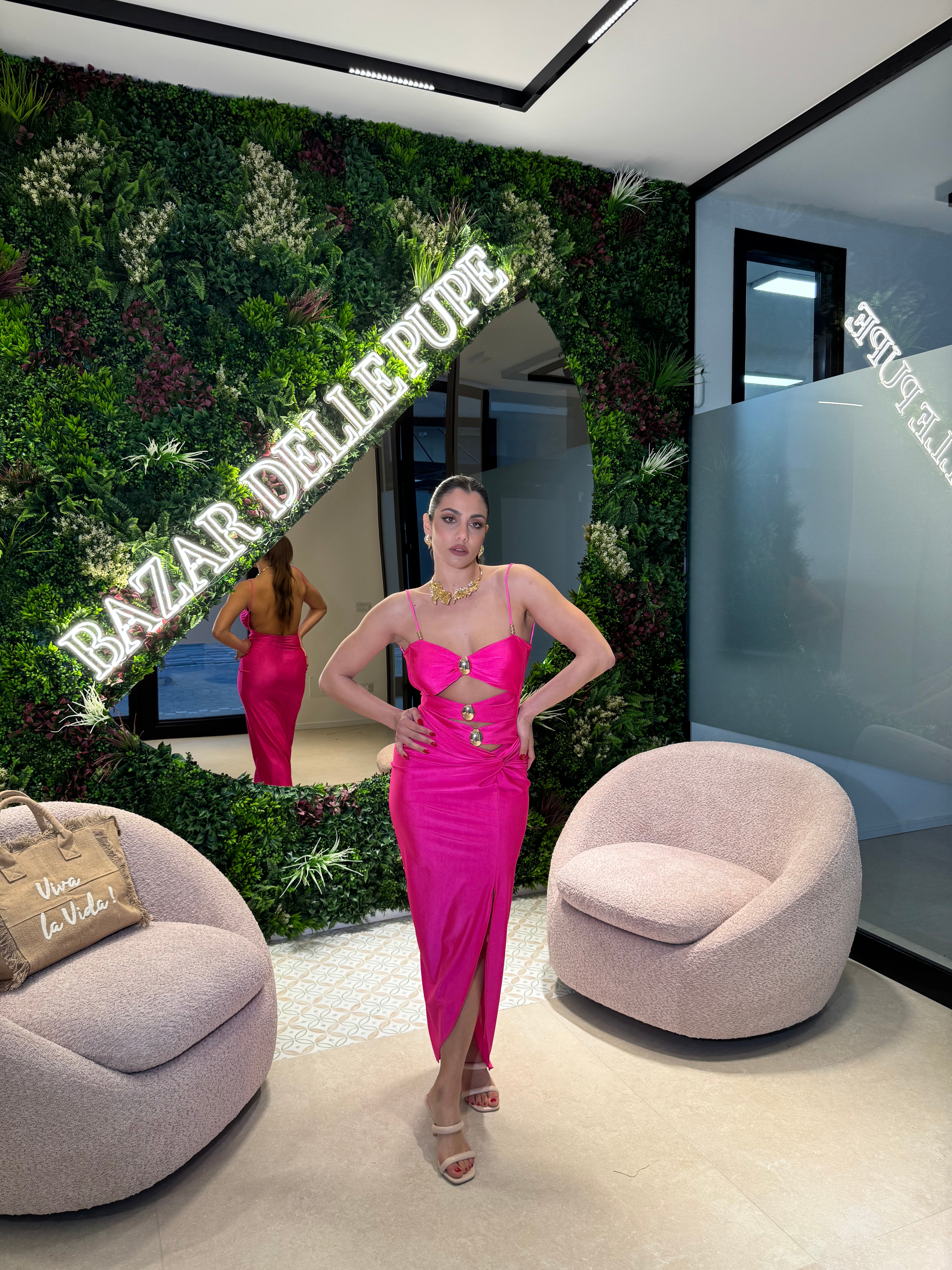 Bikini con dettagli gold