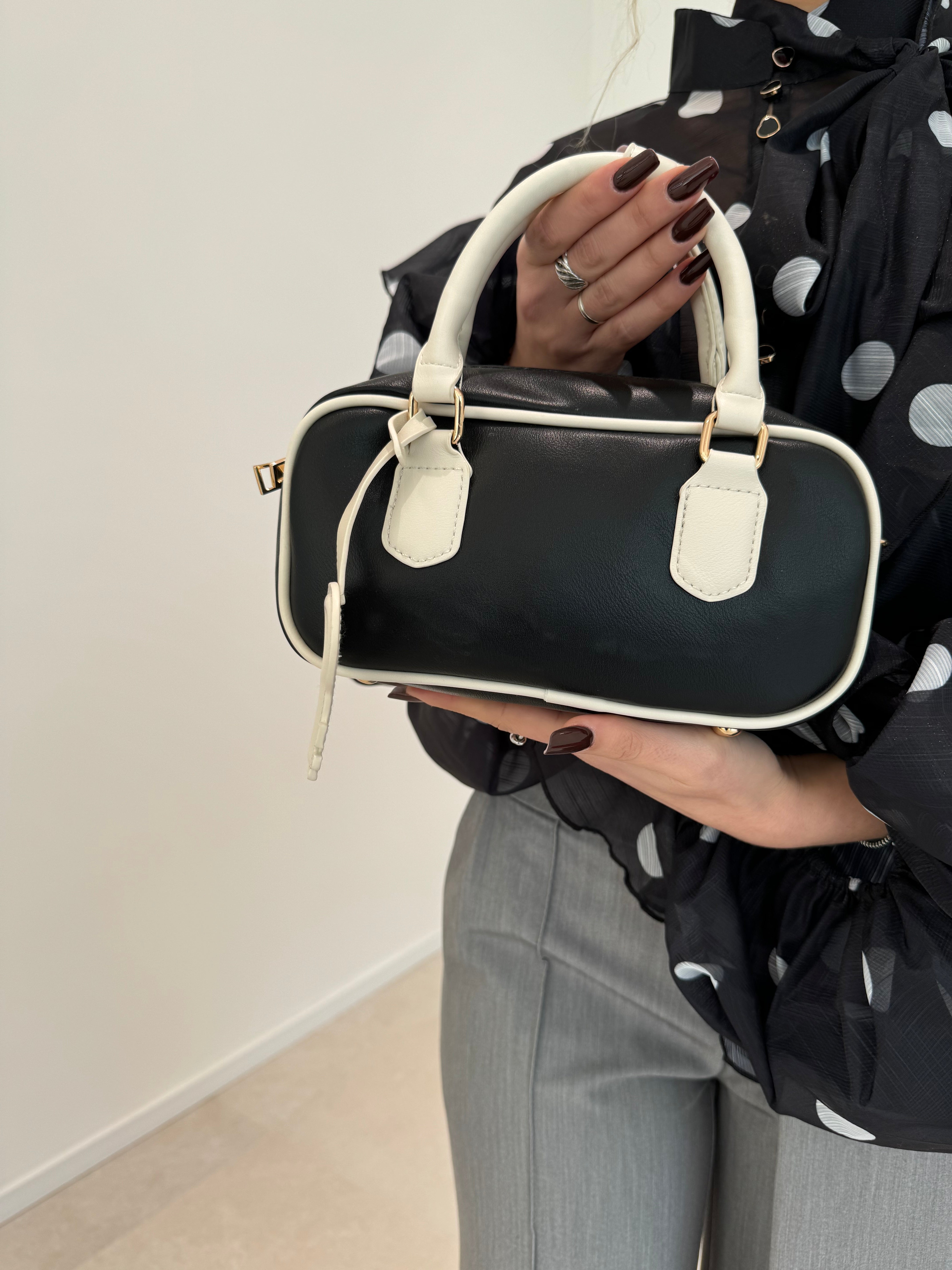 Borsa bicolore
