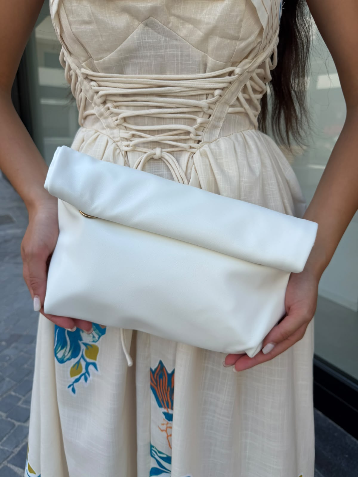 Pochette con risvolto