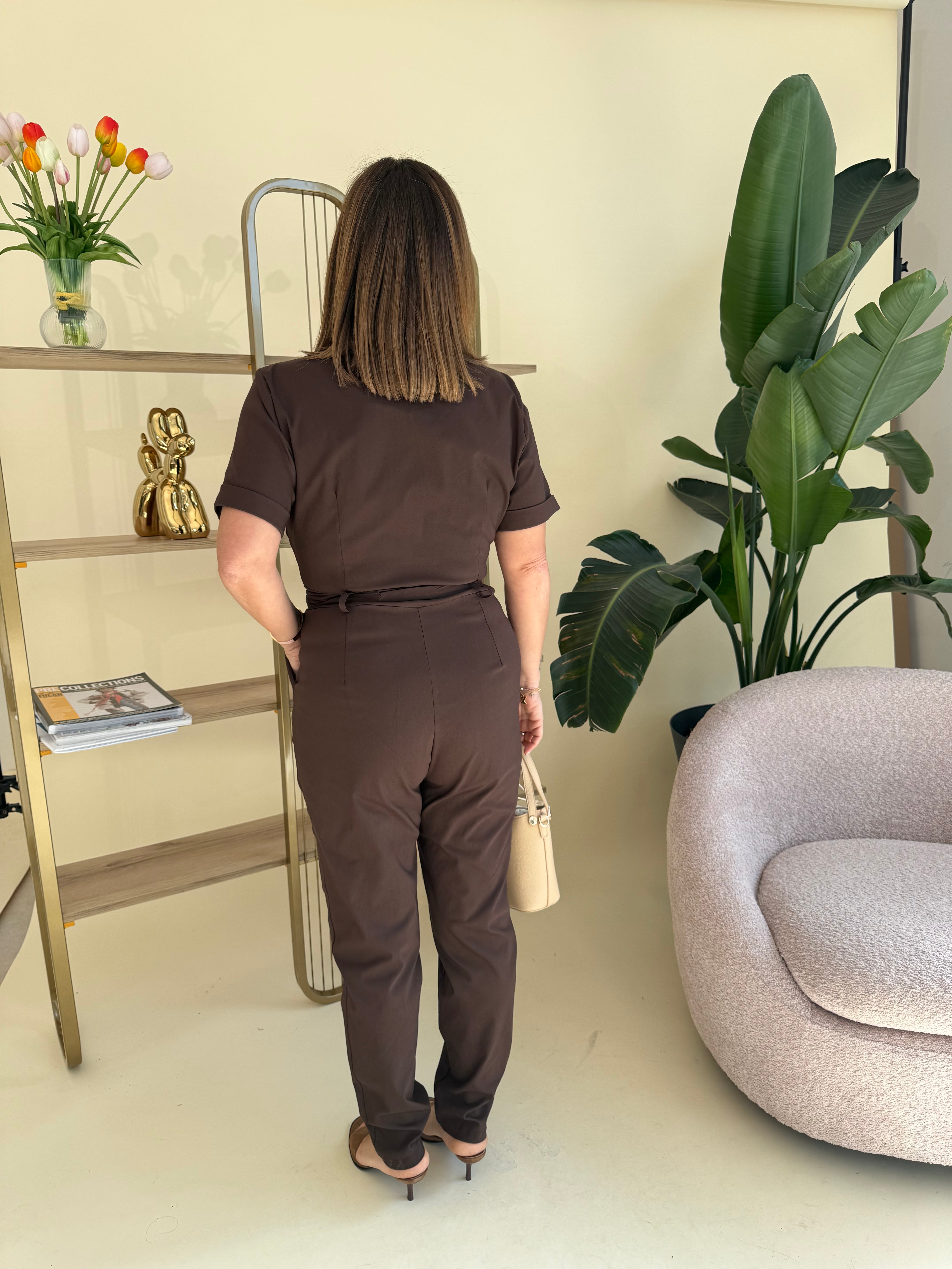 Tuta intera con zip curvy