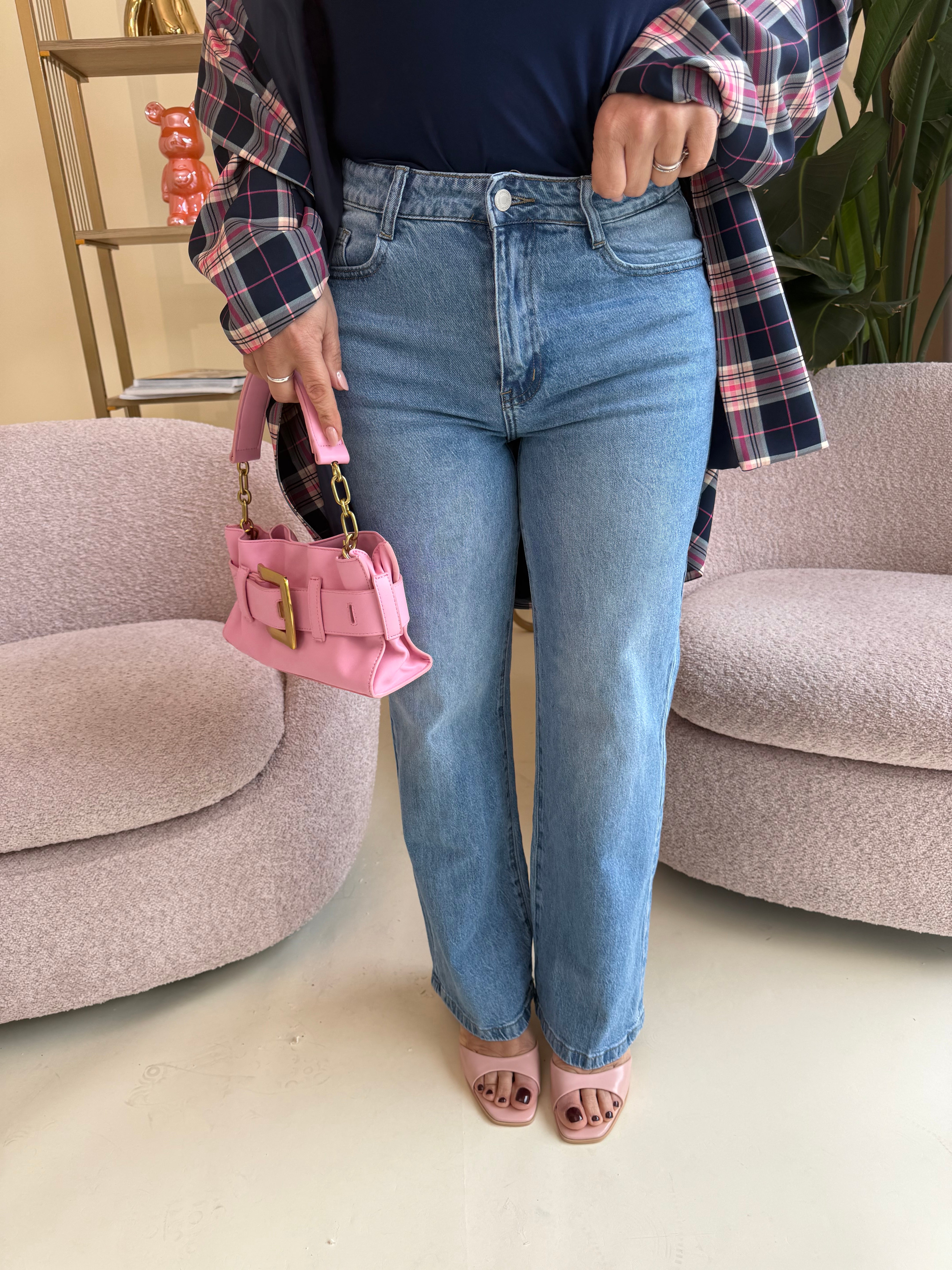 Jeans gamba dritta curvy