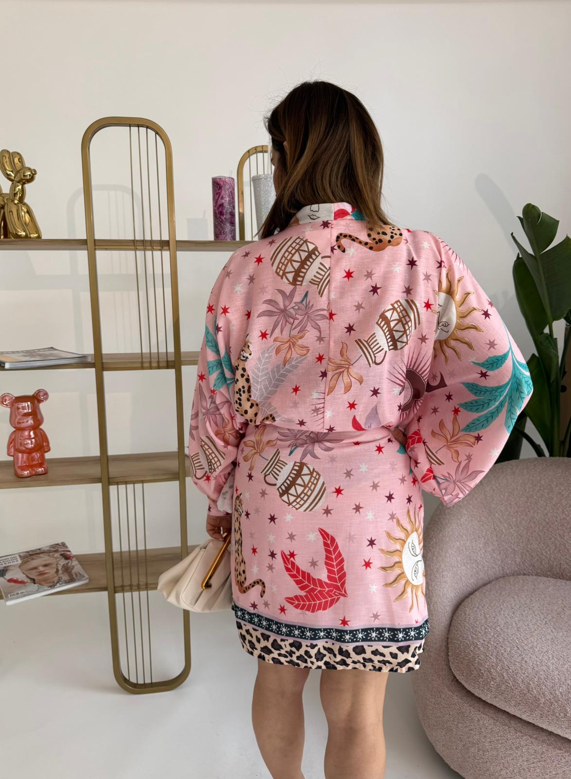 Abitino portafoglio pink curvy