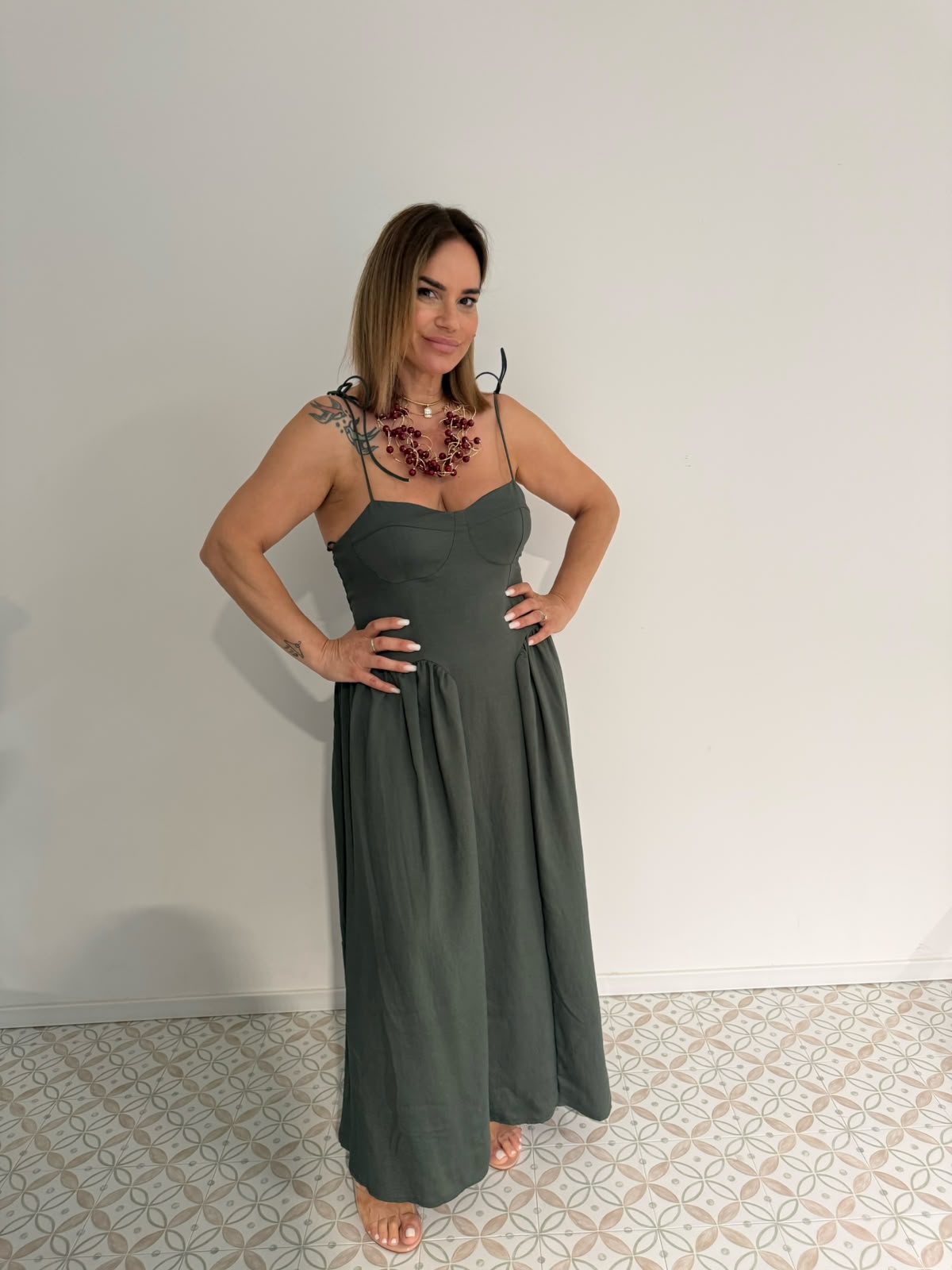 Abito midi Hoana curvy