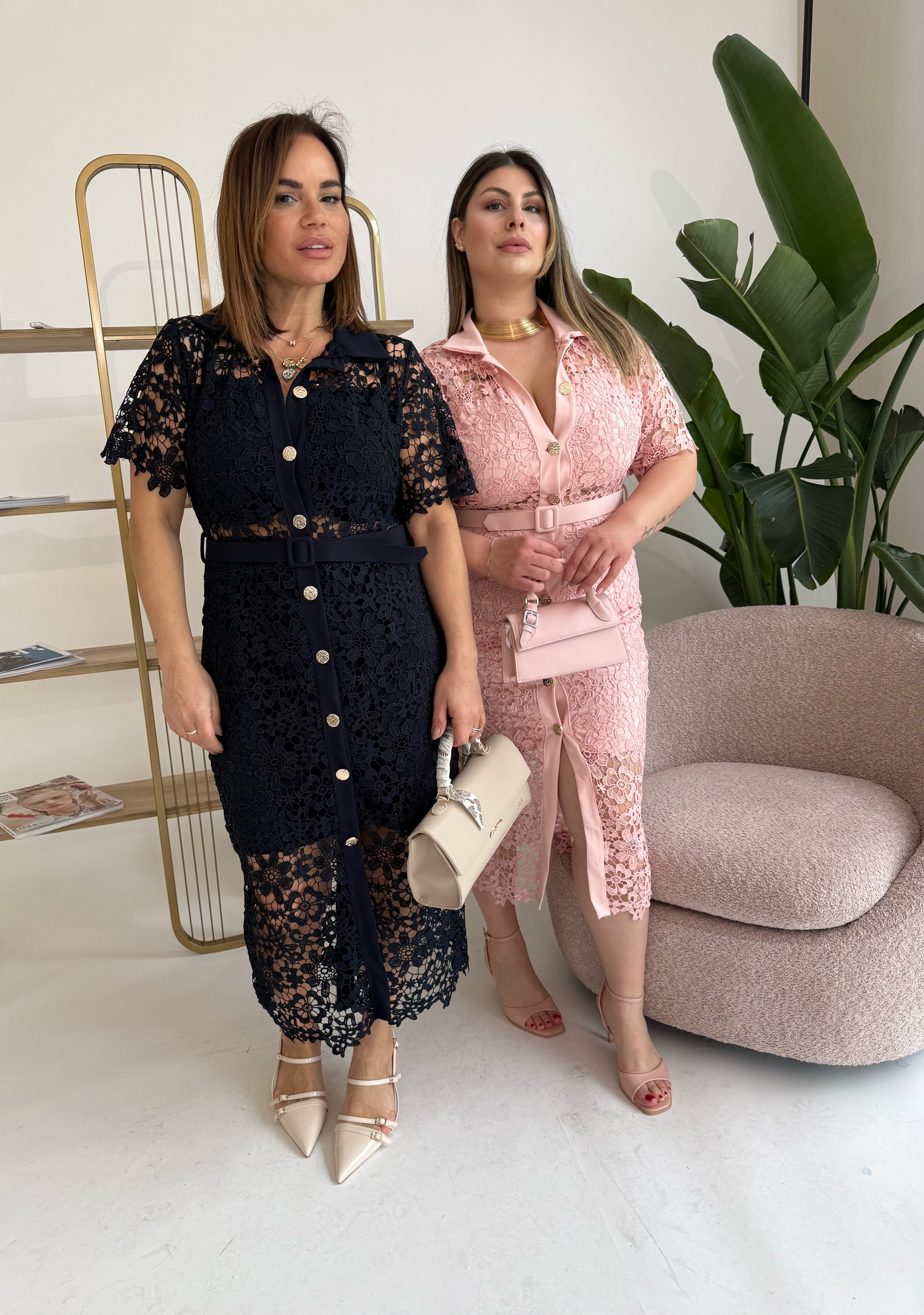 Abito macramè curvy