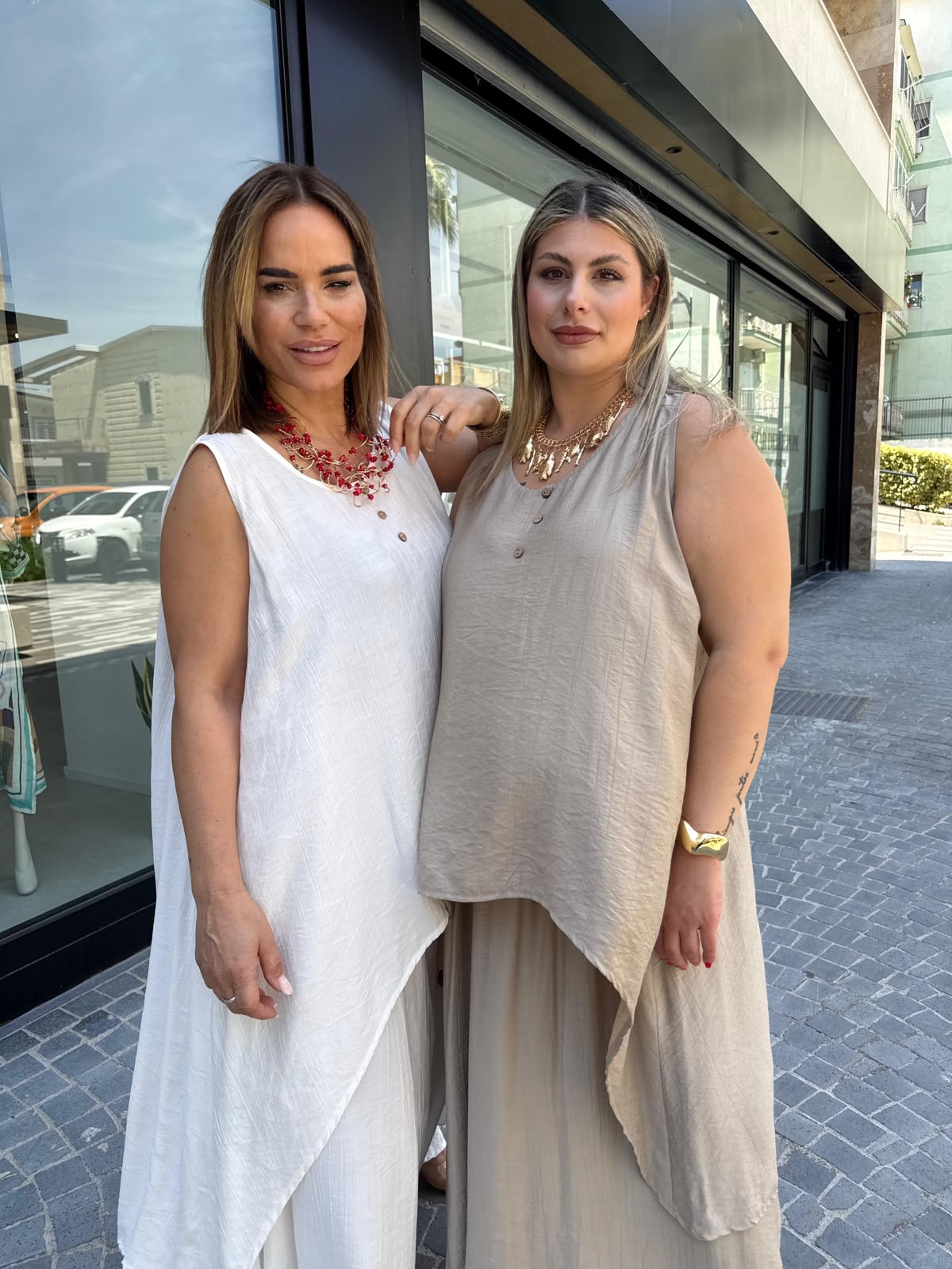 Cordset gonna e casacca curvy