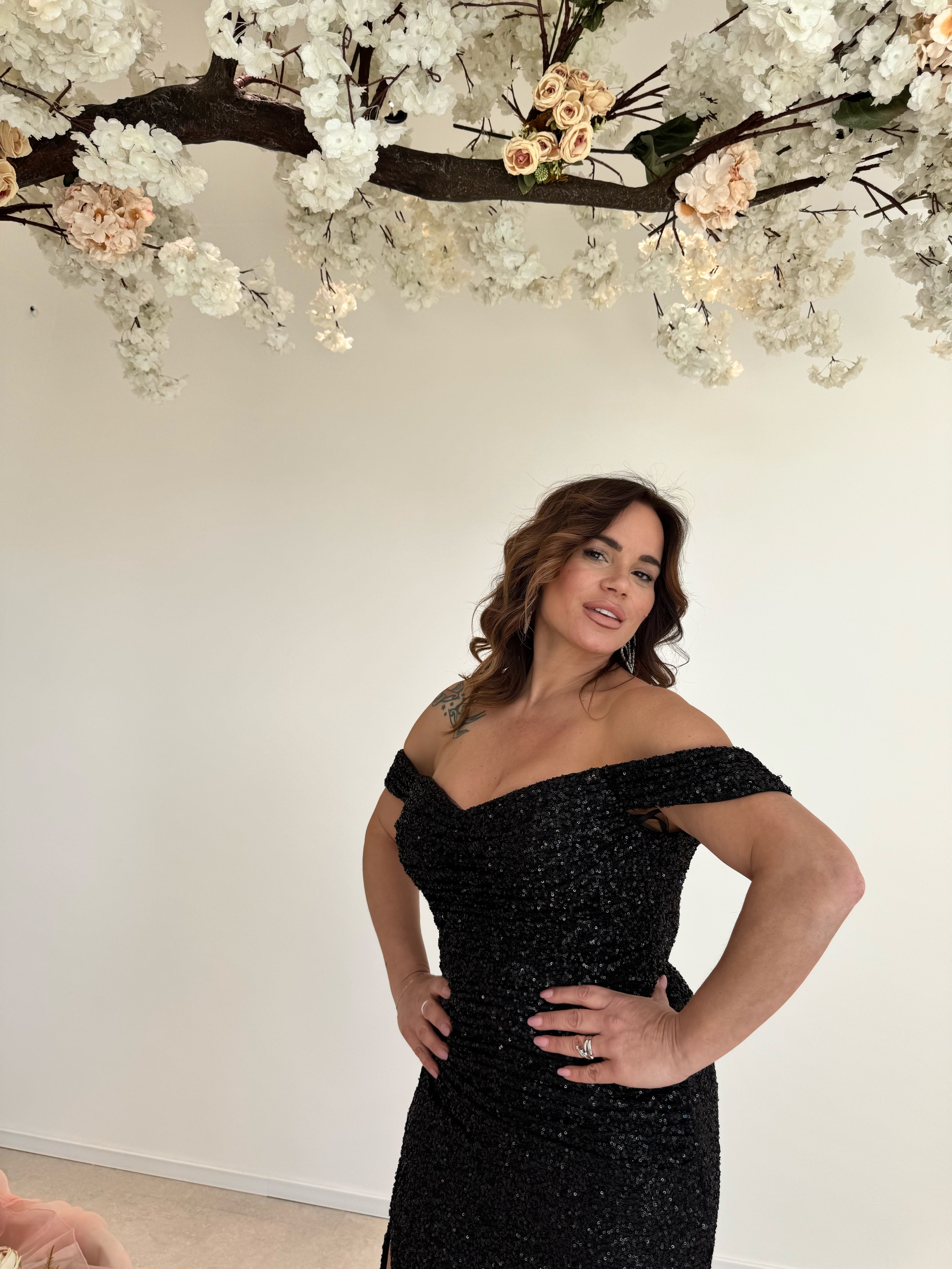 Abito da cerimonia paillettes