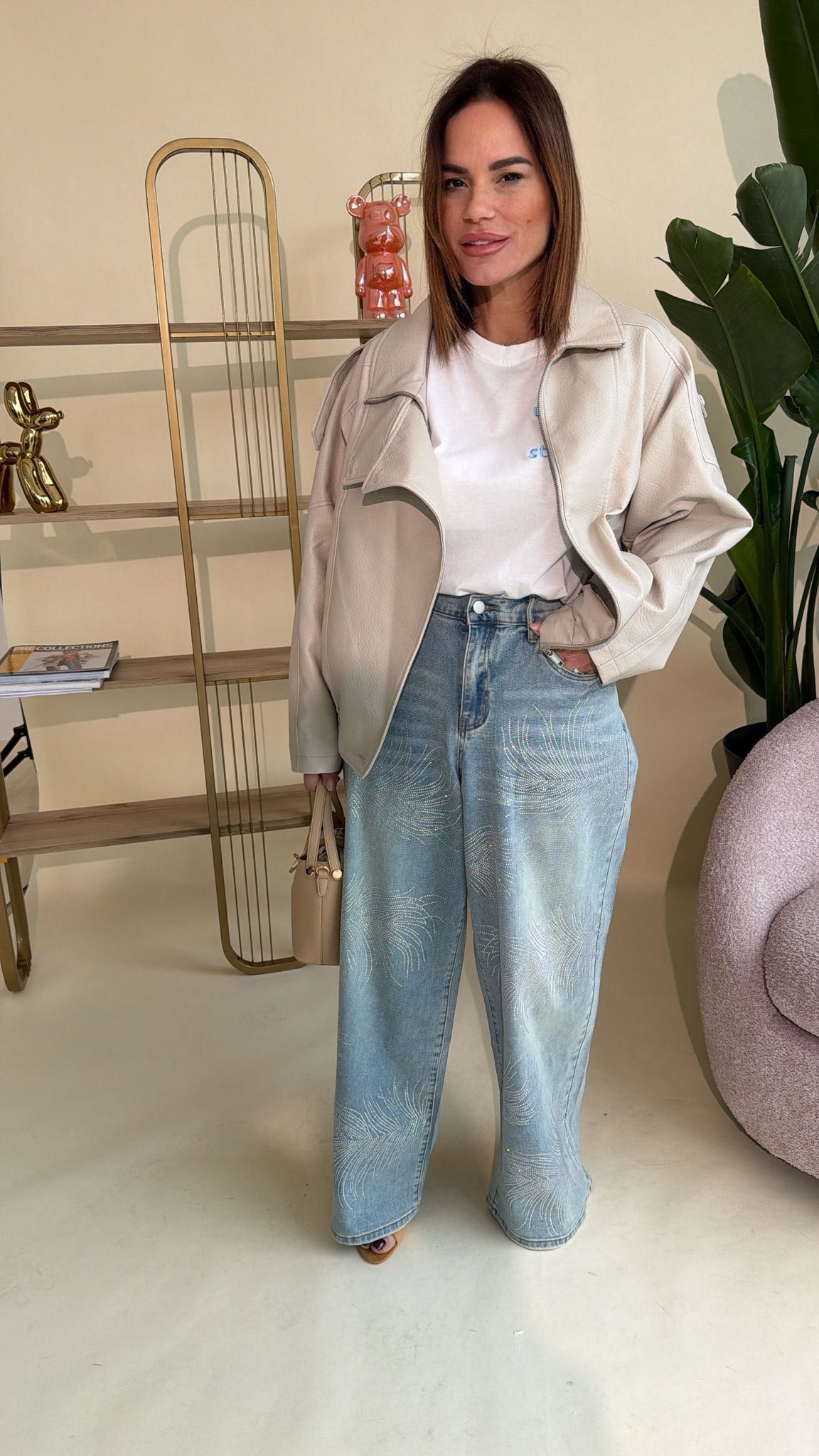 Giubbino ecopelle Zarah