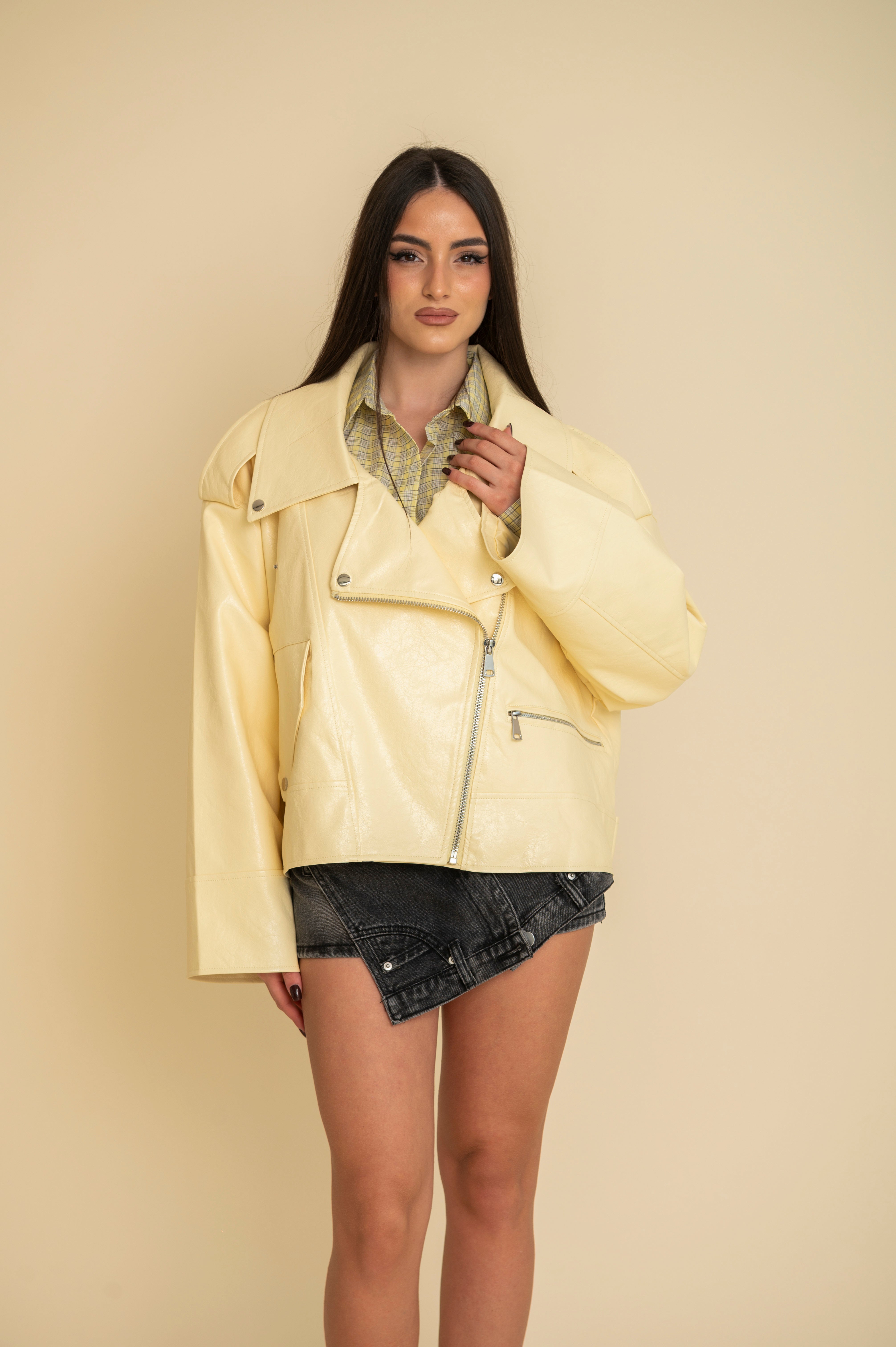 Chiodo over in ecopelle