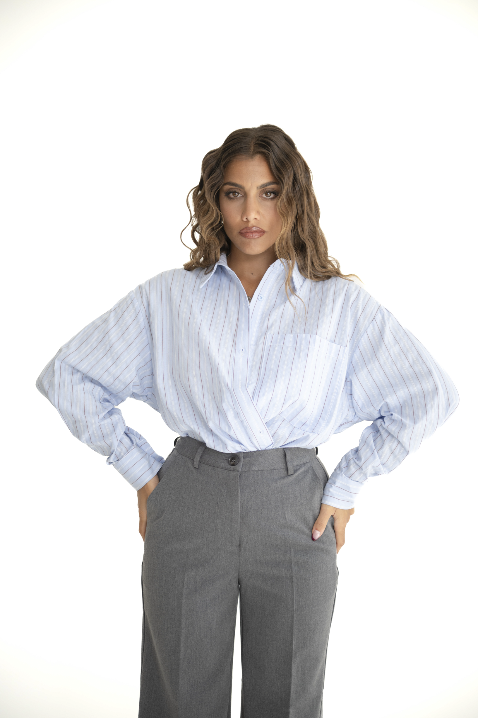 Camicia a righe