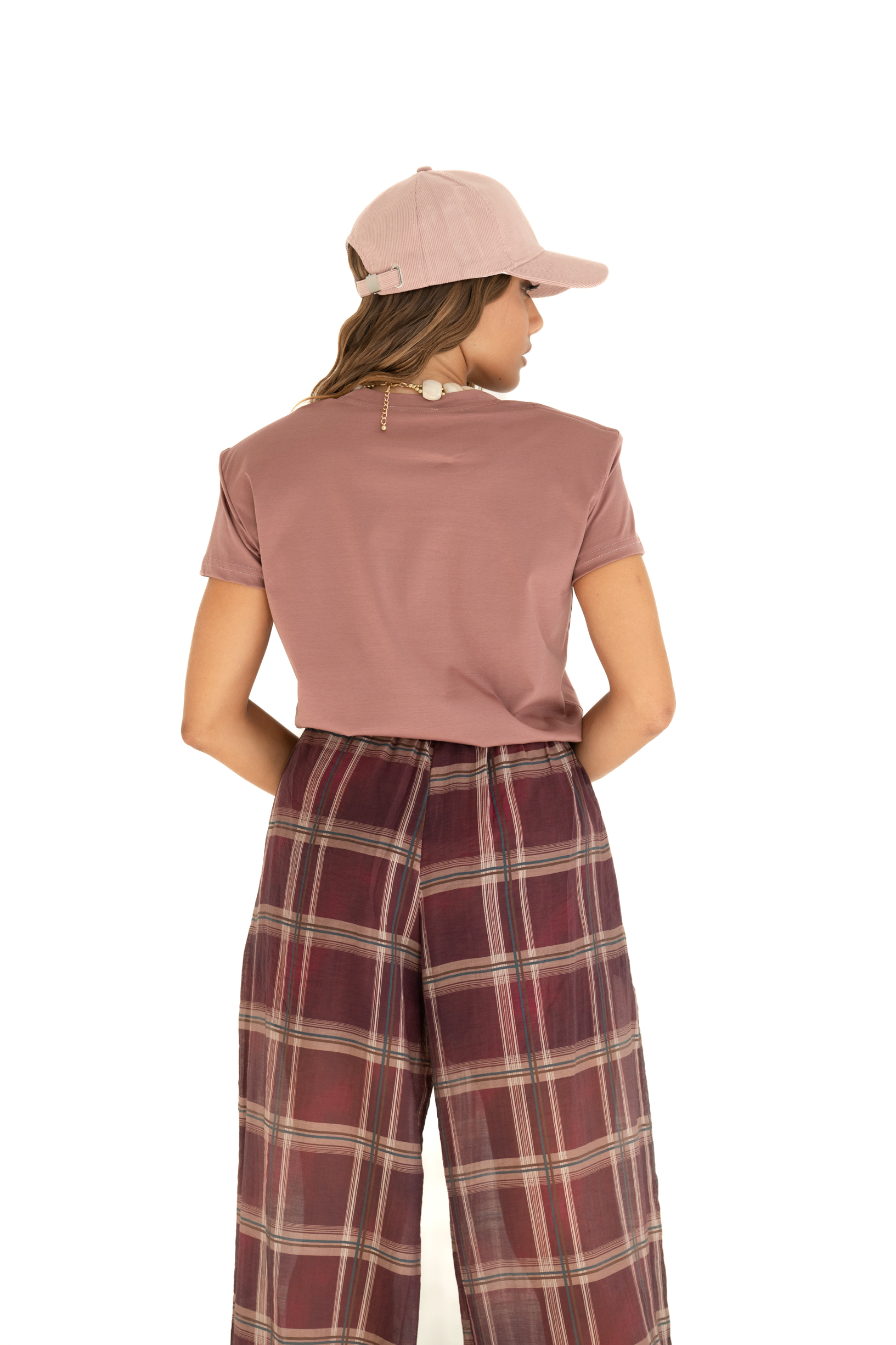 T-shirt con spalline
