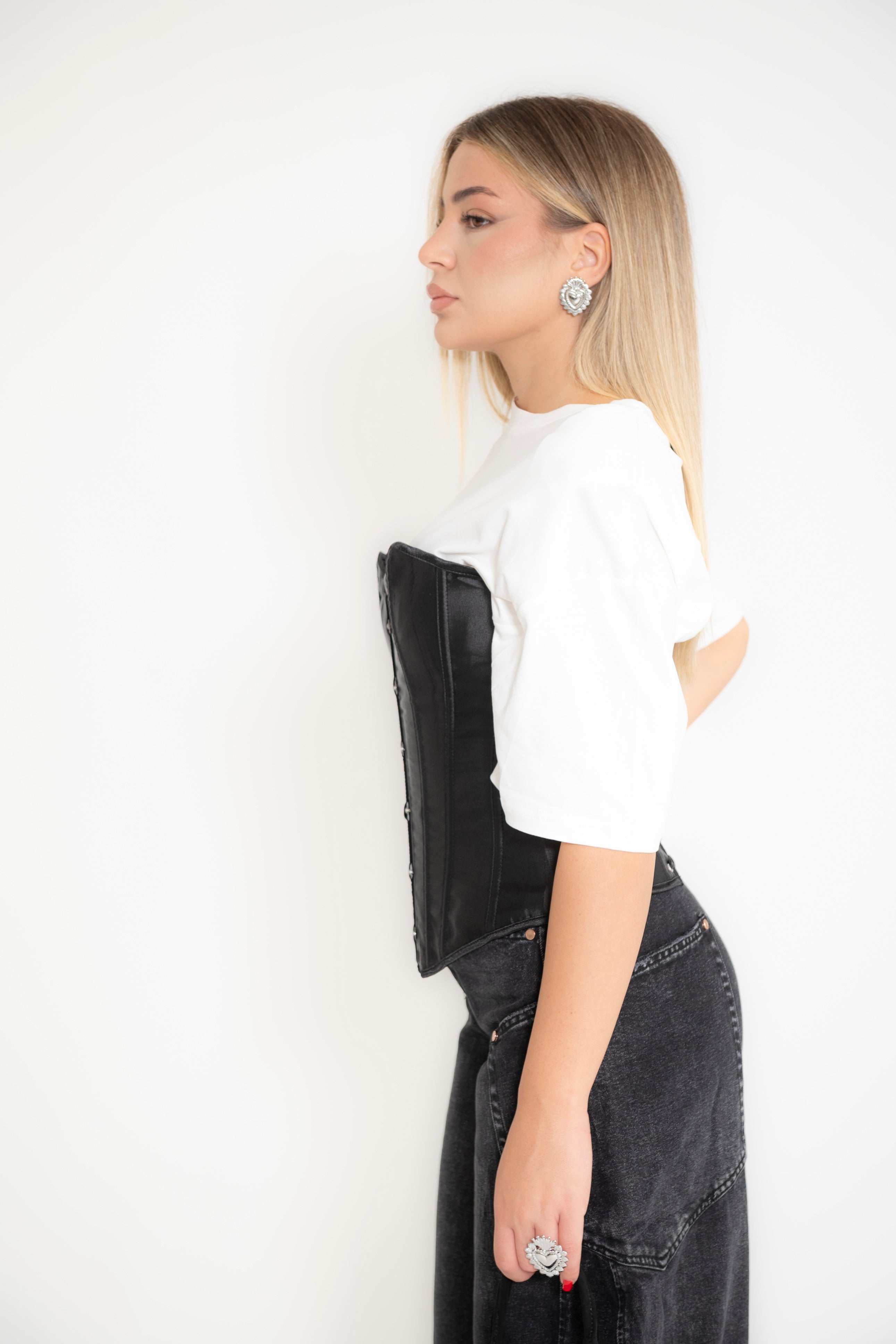 Corsetto in raso