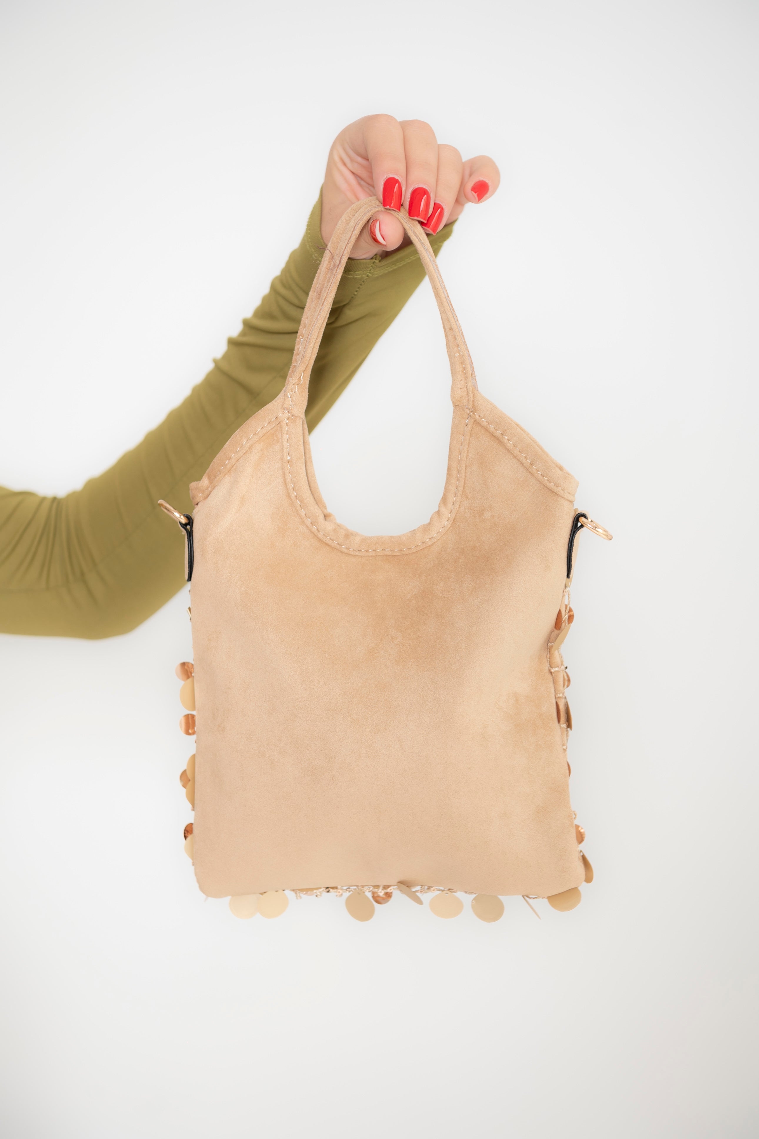 Borsa mini paillettes