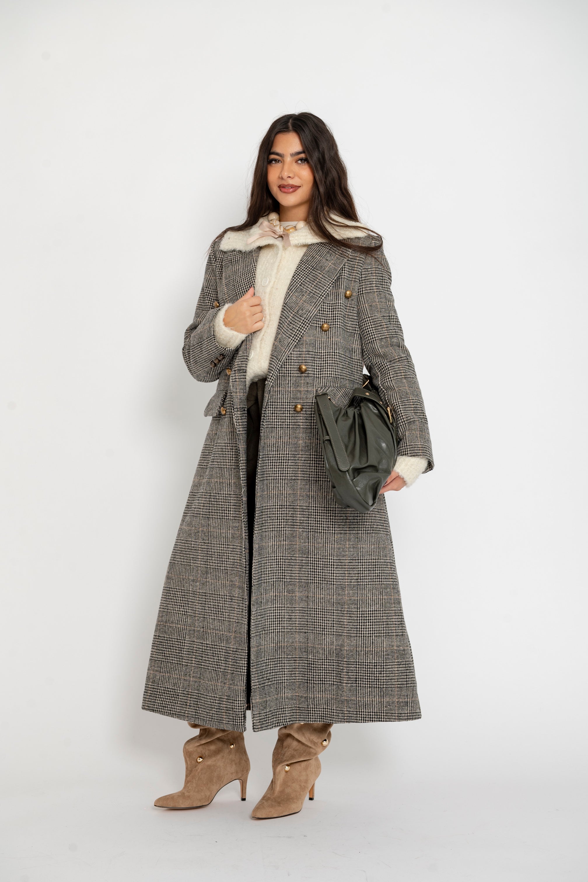 Cappotto pied de poule