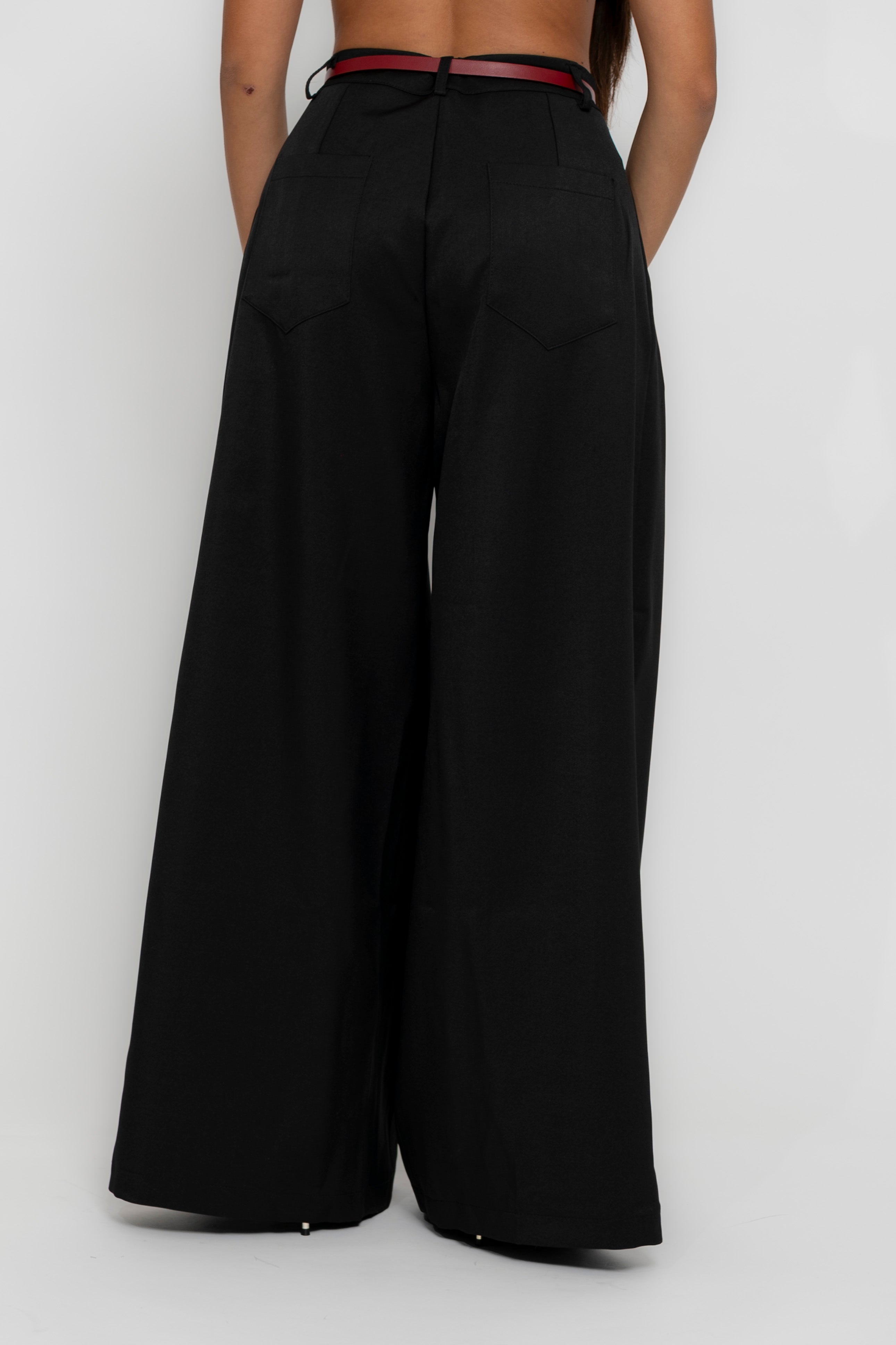 Pantalone palazzo morbido