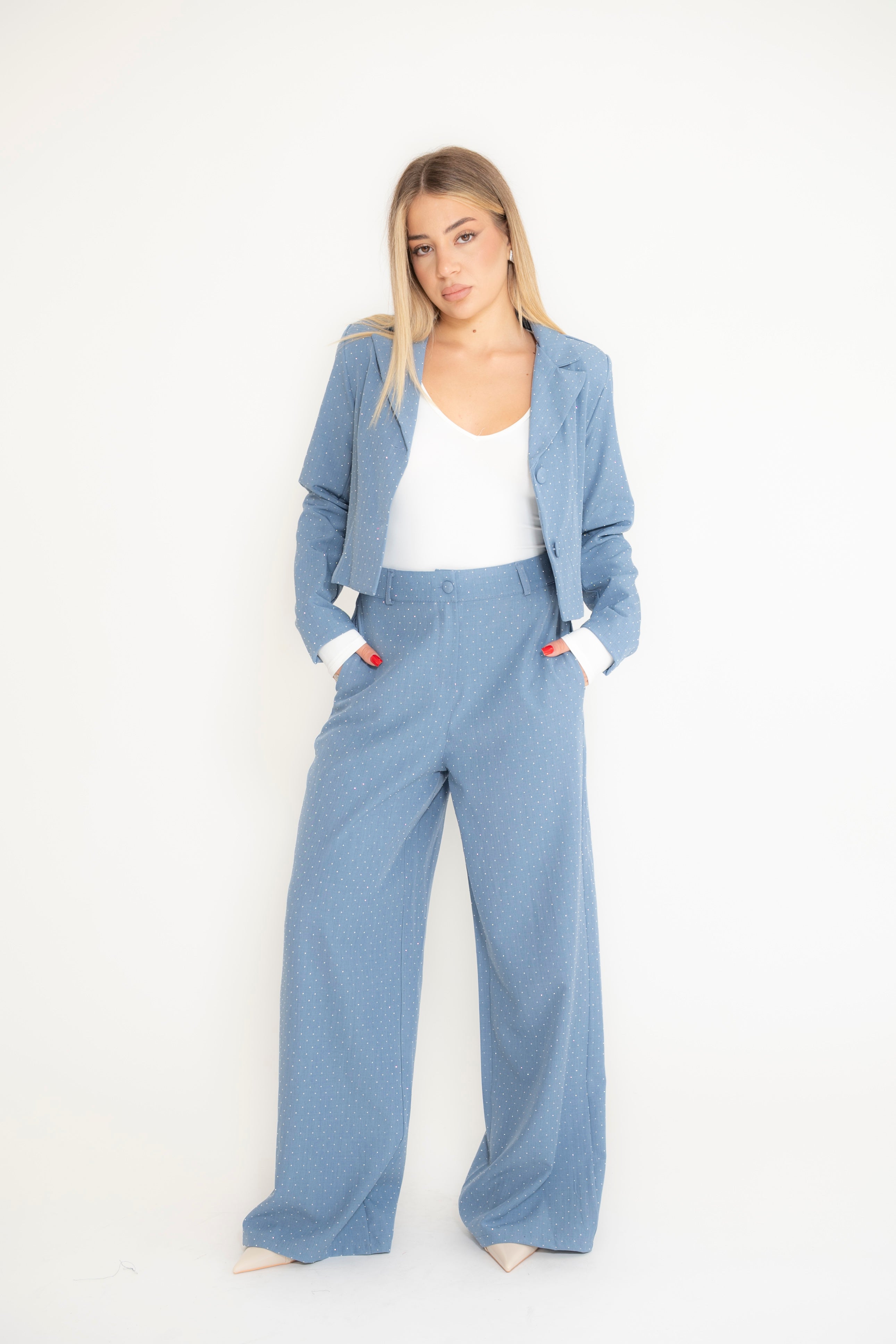 Tailleur strass