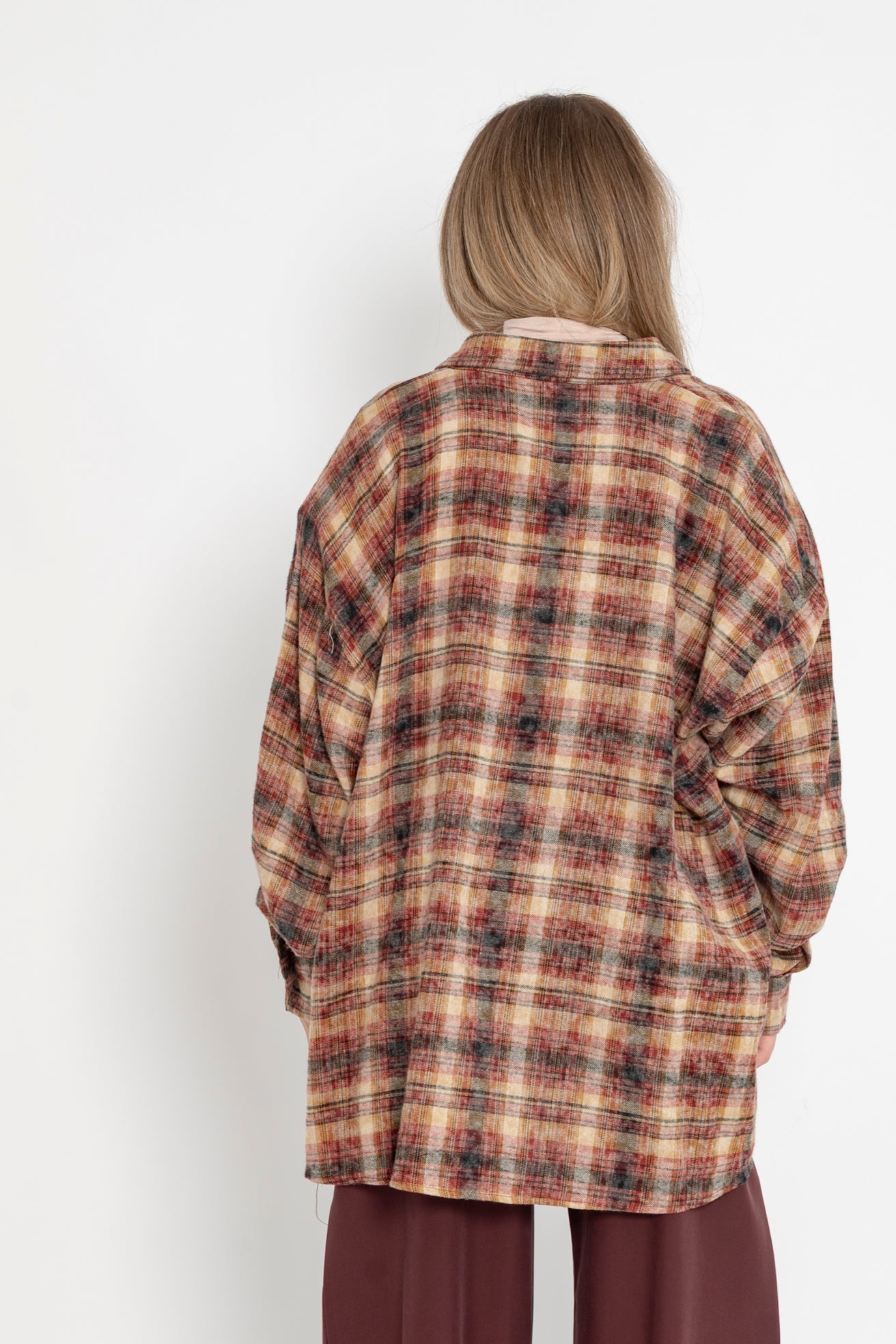 Camicia quadri sfumata