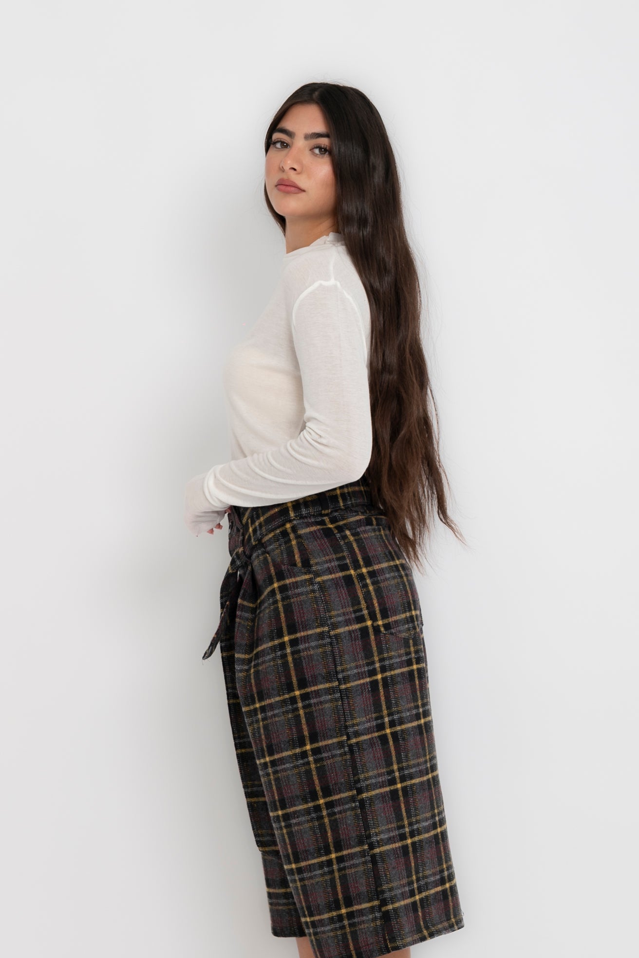 Maglia mezzo collo taglia laser