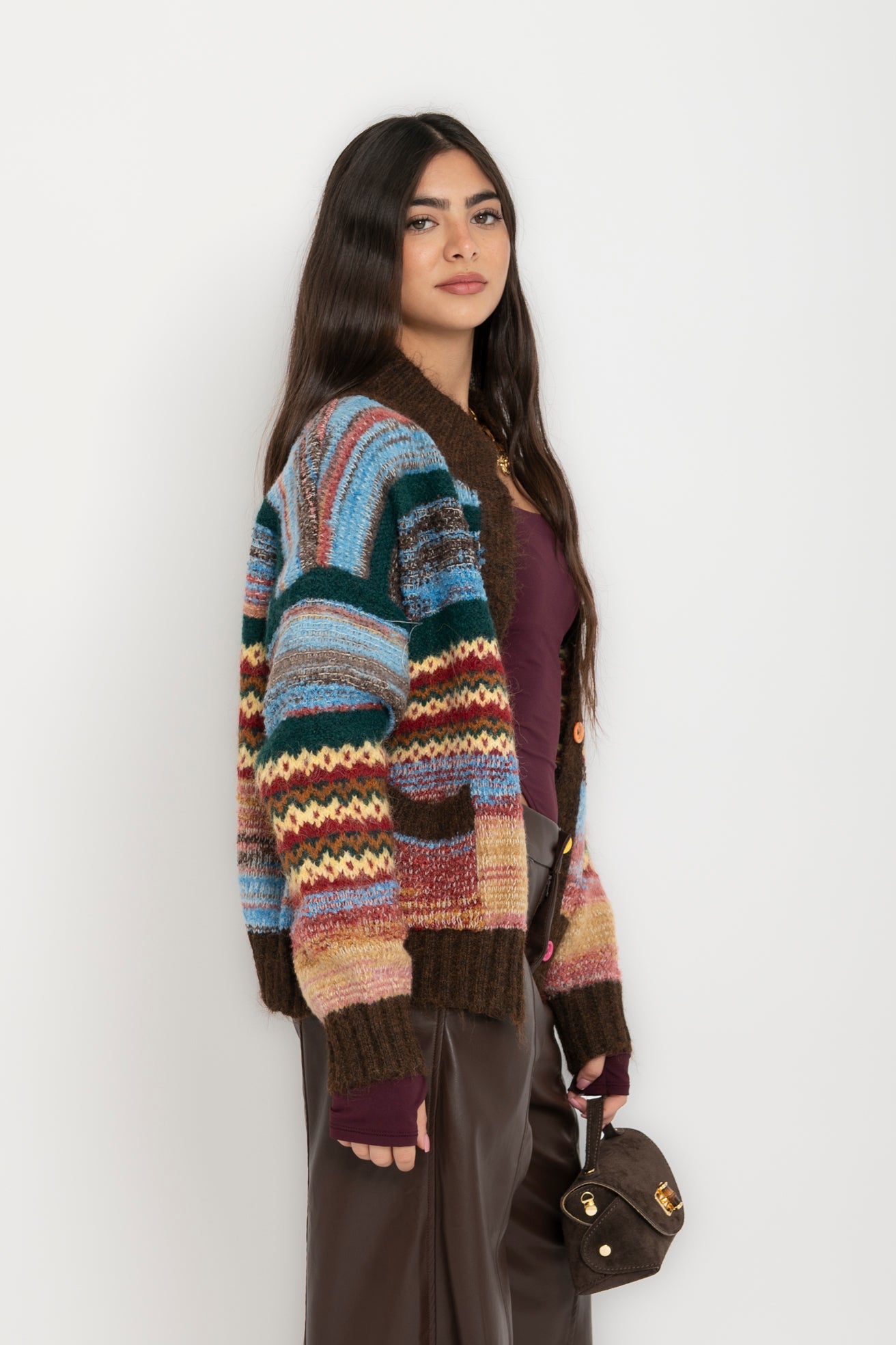 Cardigan multicolor