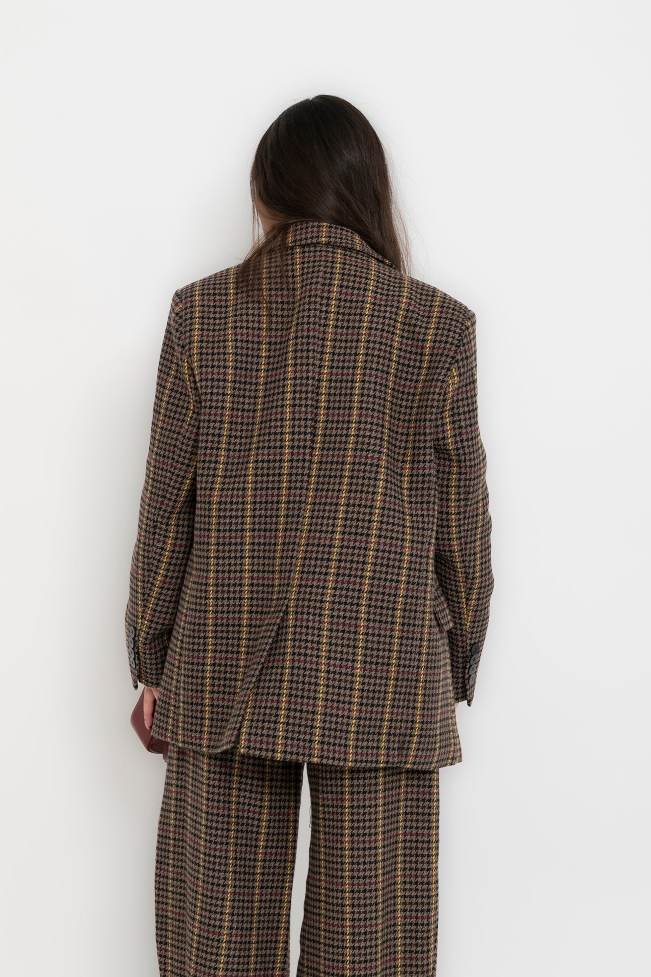 Tailleur pied de poule Lumina