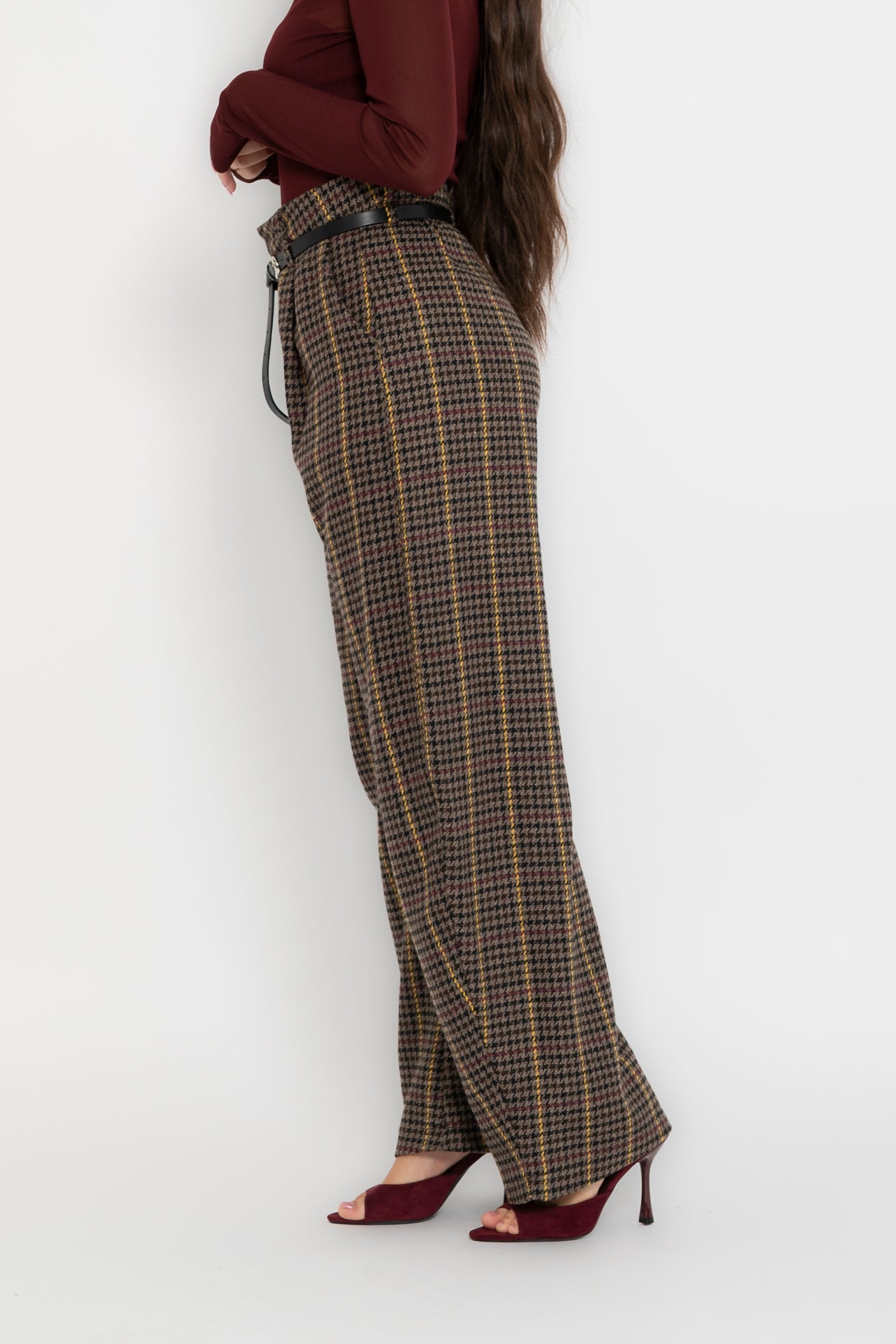 Tailleur pied de poule Lumina