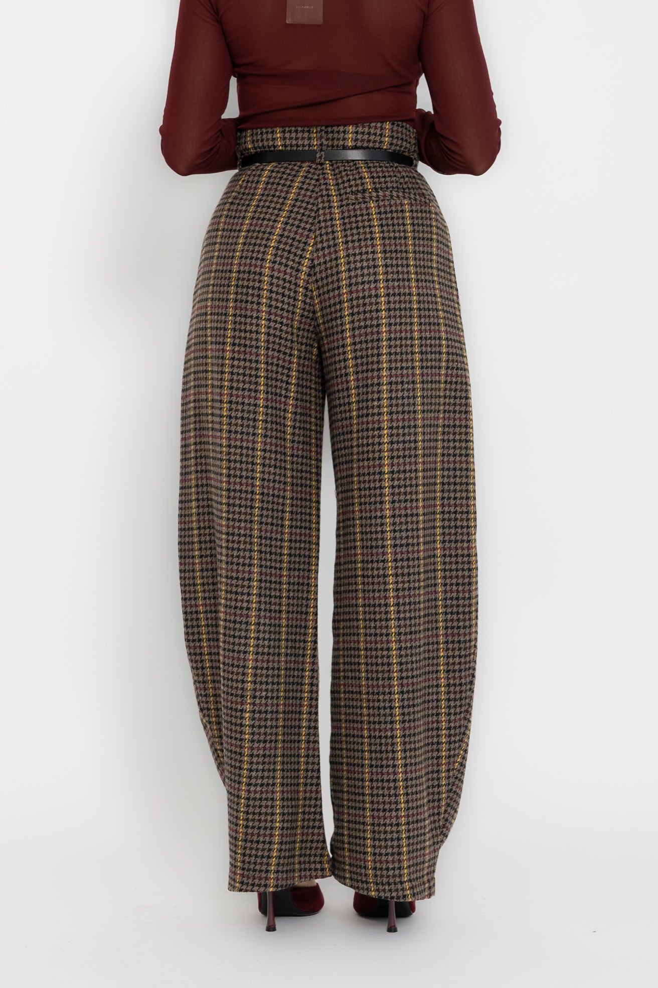 Tailleur pied de poule Lumina