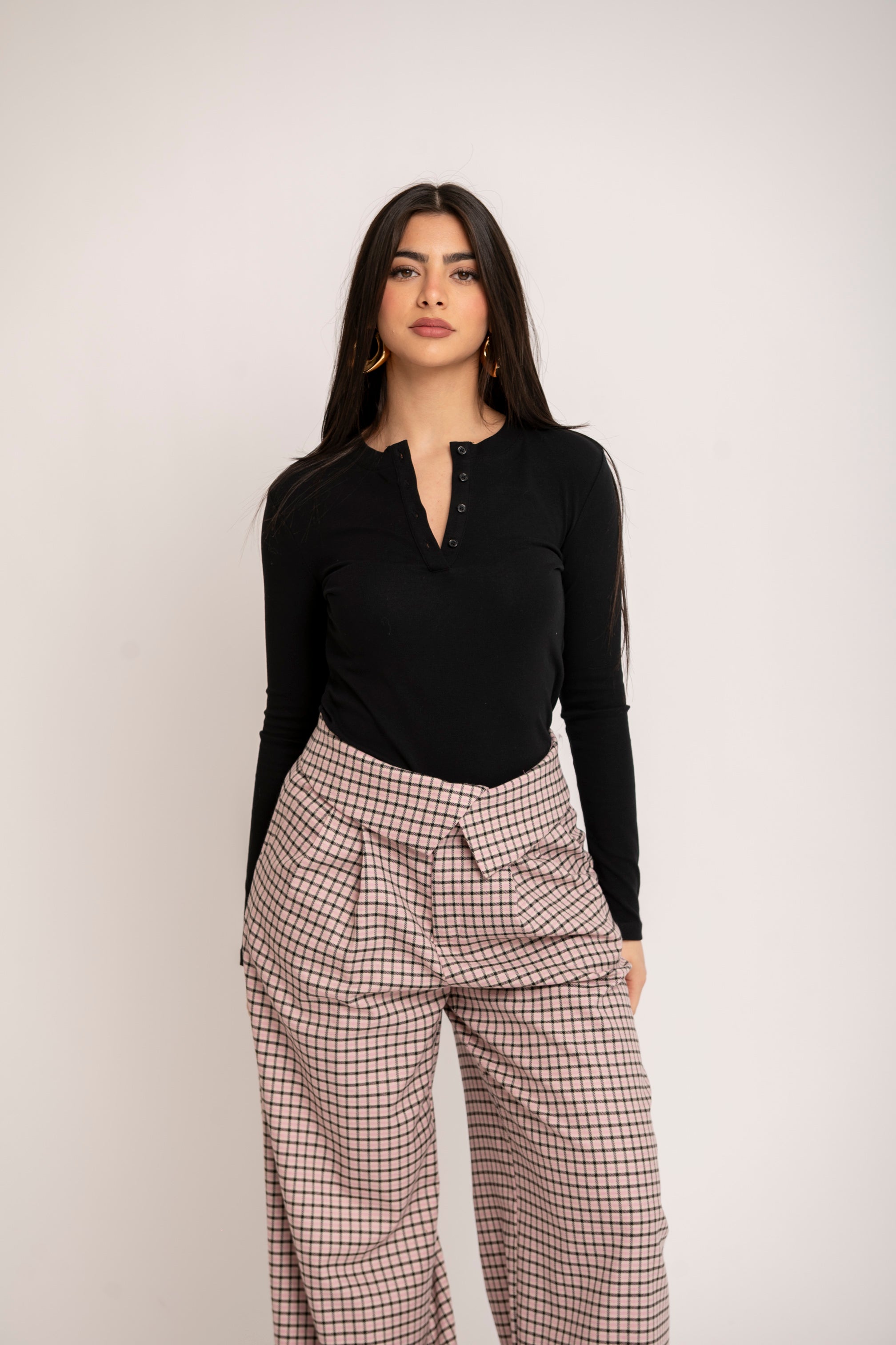 Maglia con bottoncini in cotone by Lumina