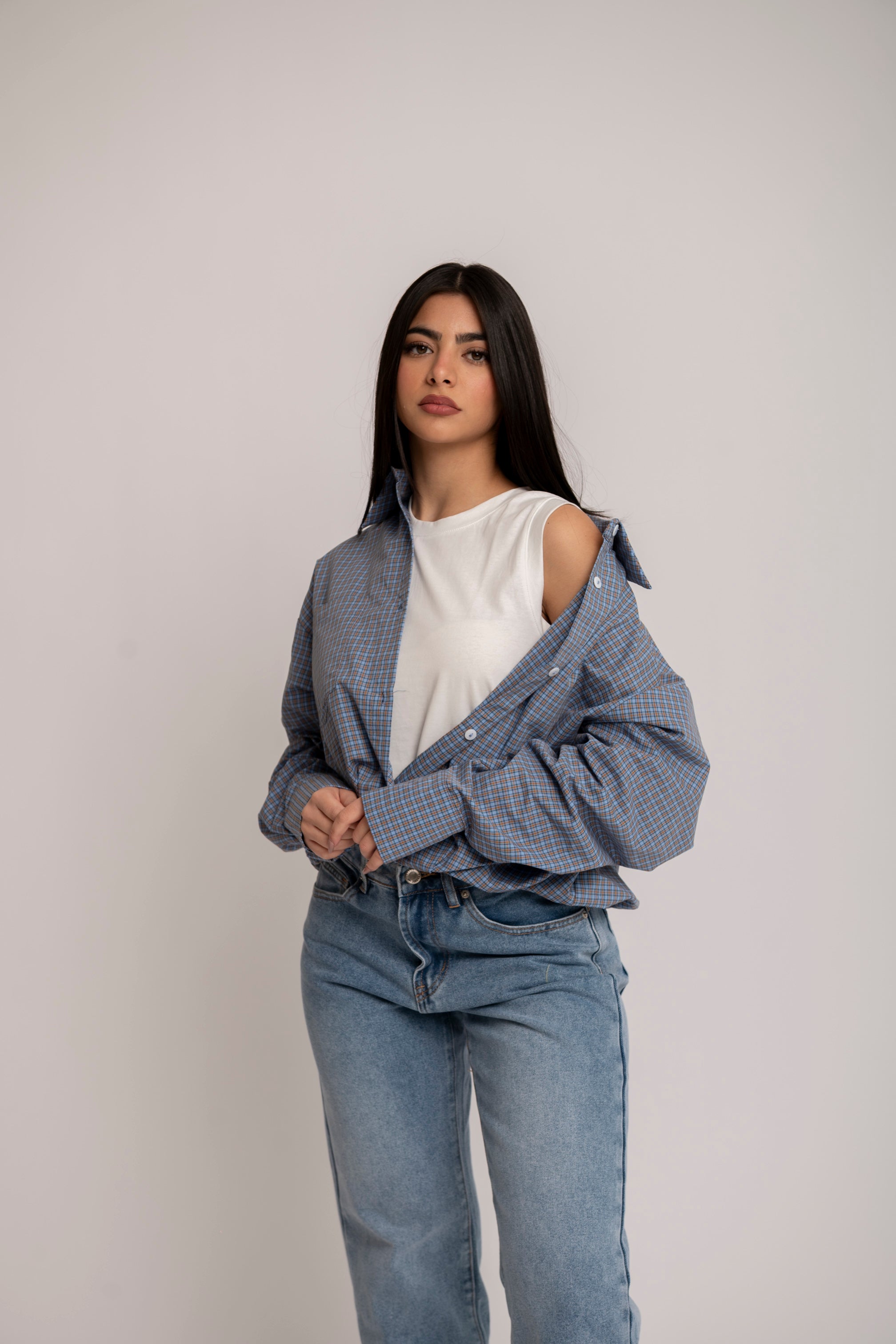 Camicia con canotta