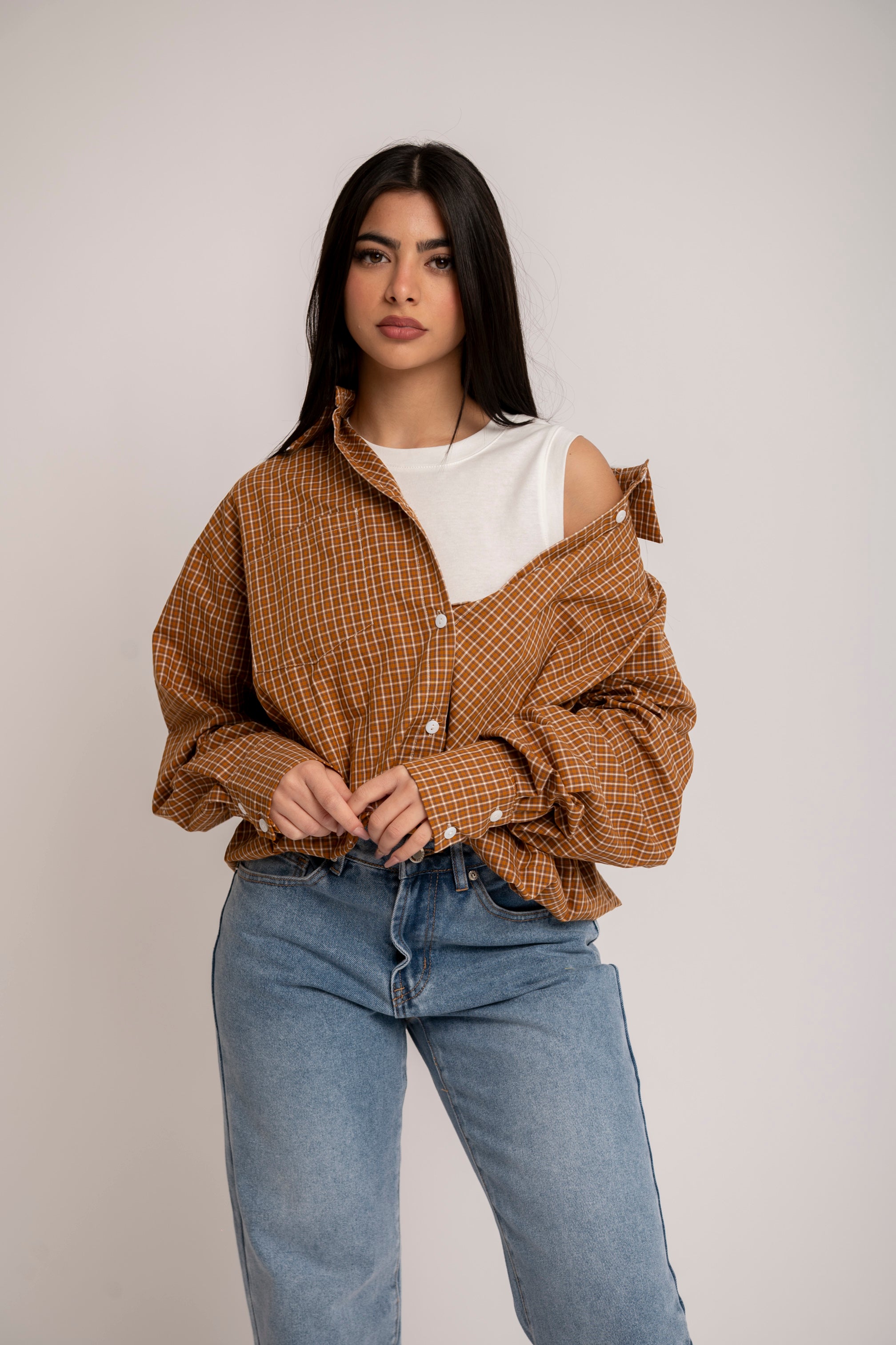 Camicia con canotta
