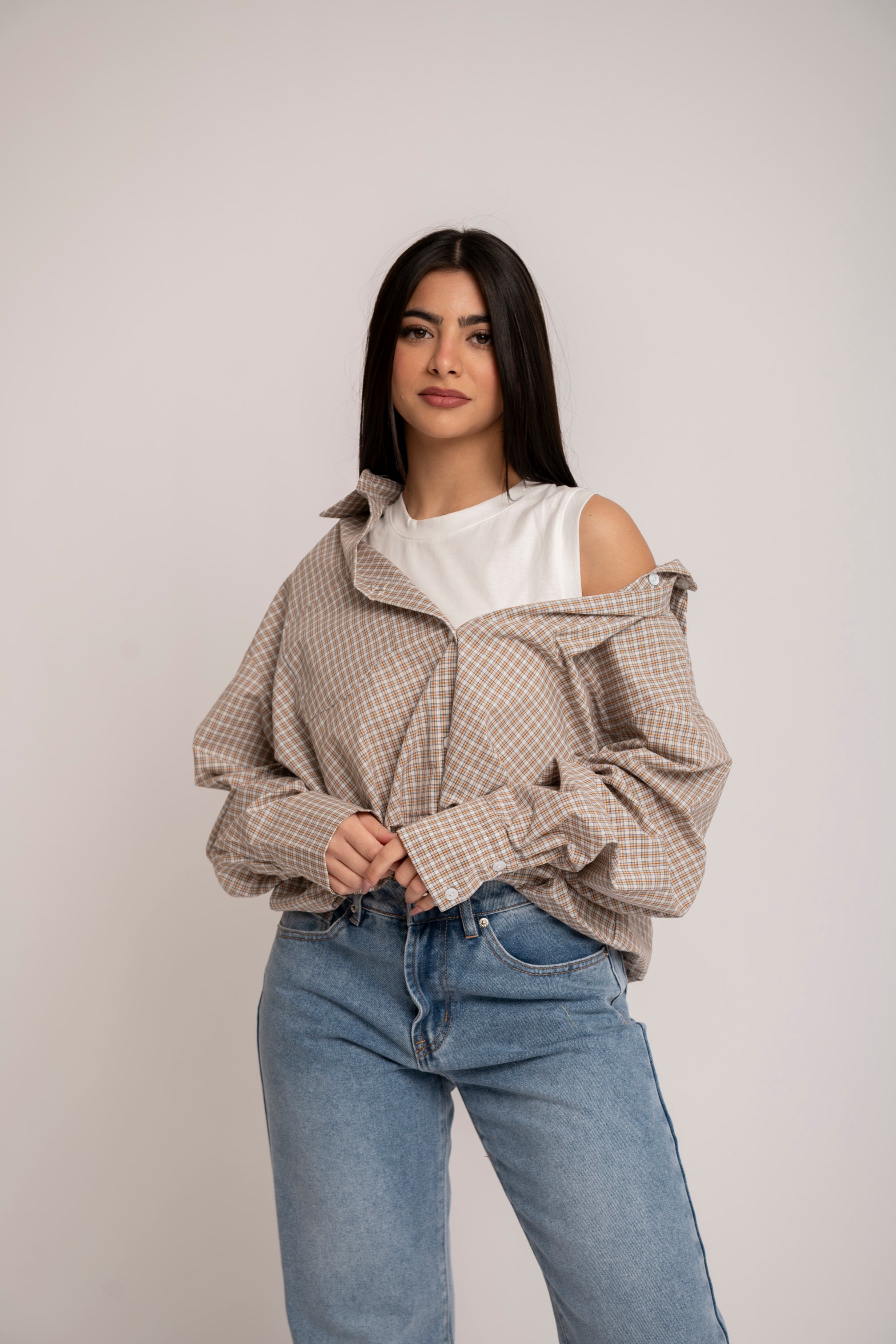 Camicia con canotta