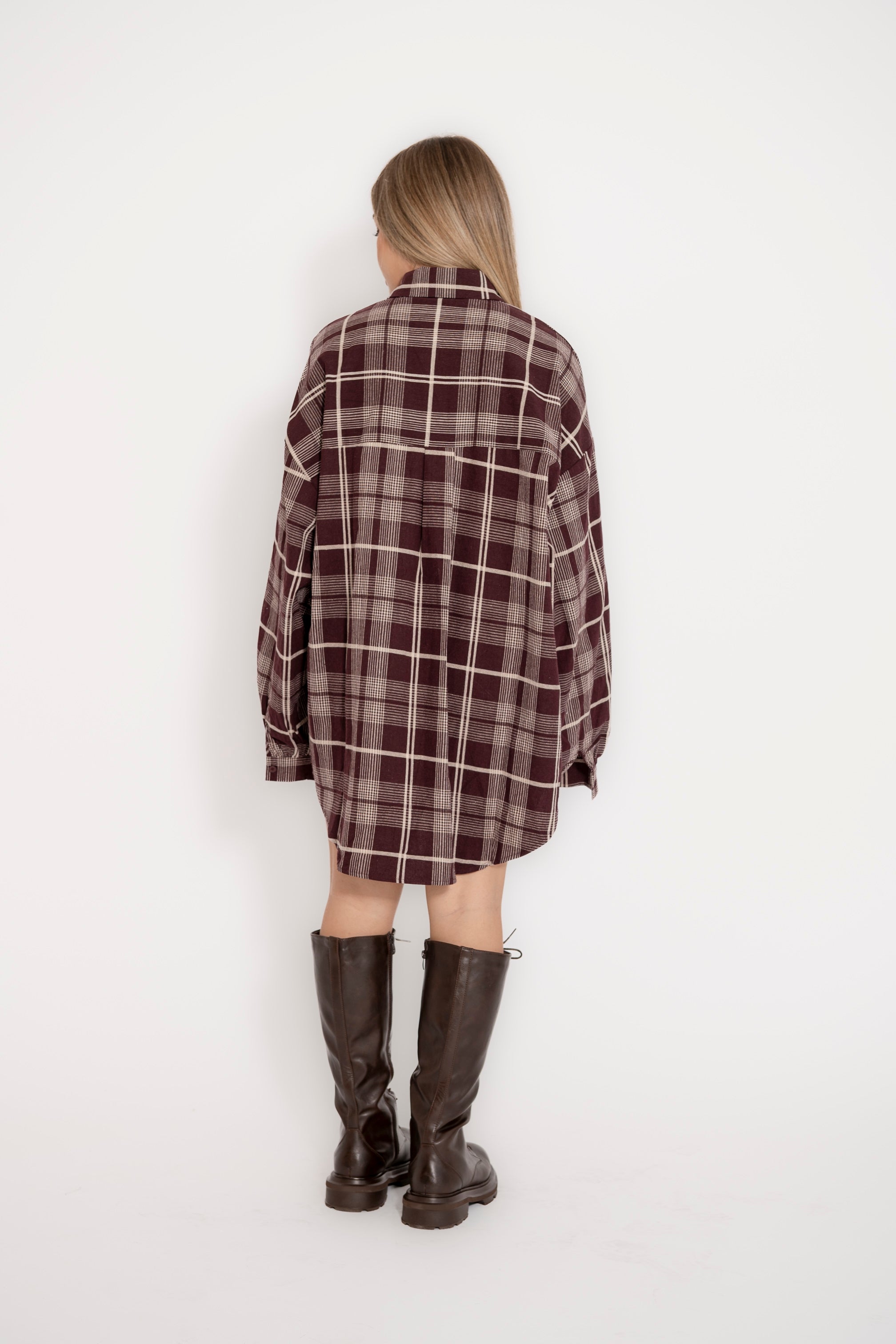 Camicia over quadroni
