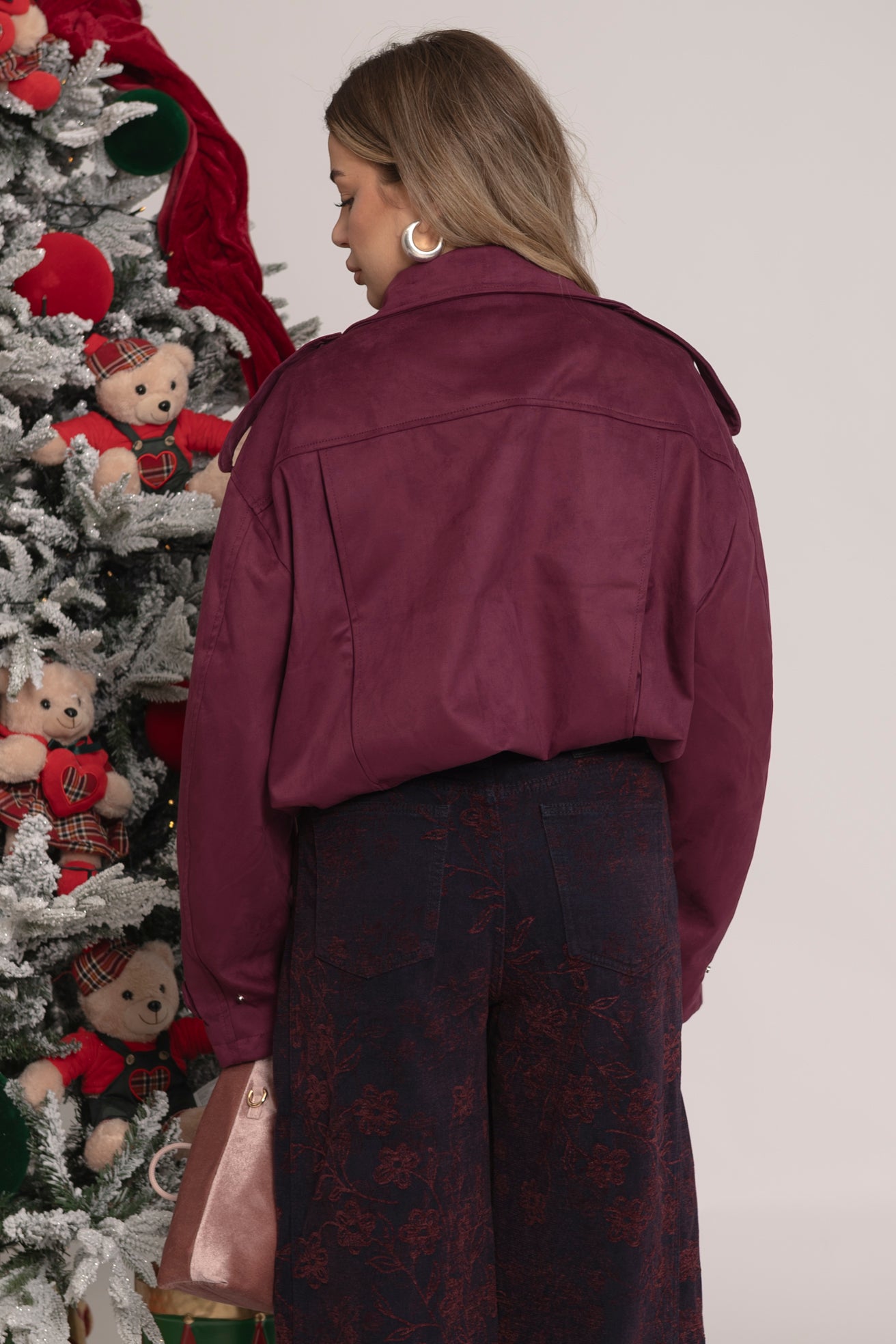 Chiodo in renna prugna