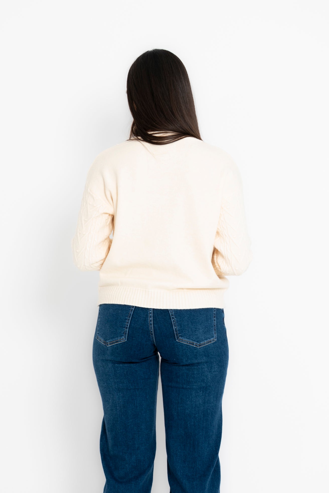 Cardigan con bottoni gioiello