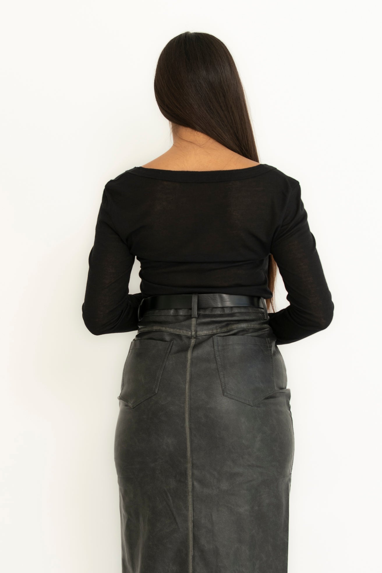 Maglia semitrasparente