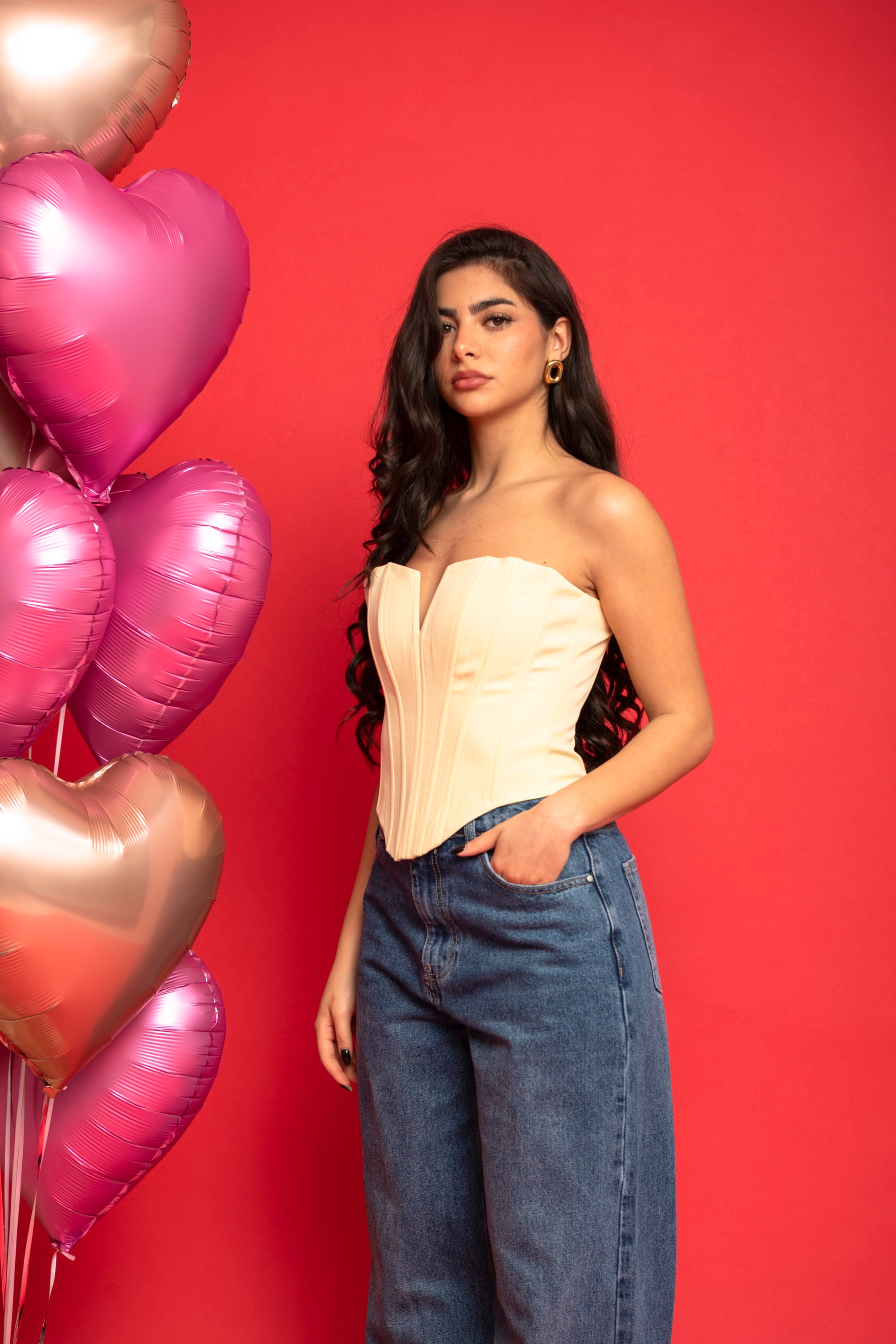 Corsetto con stringhe