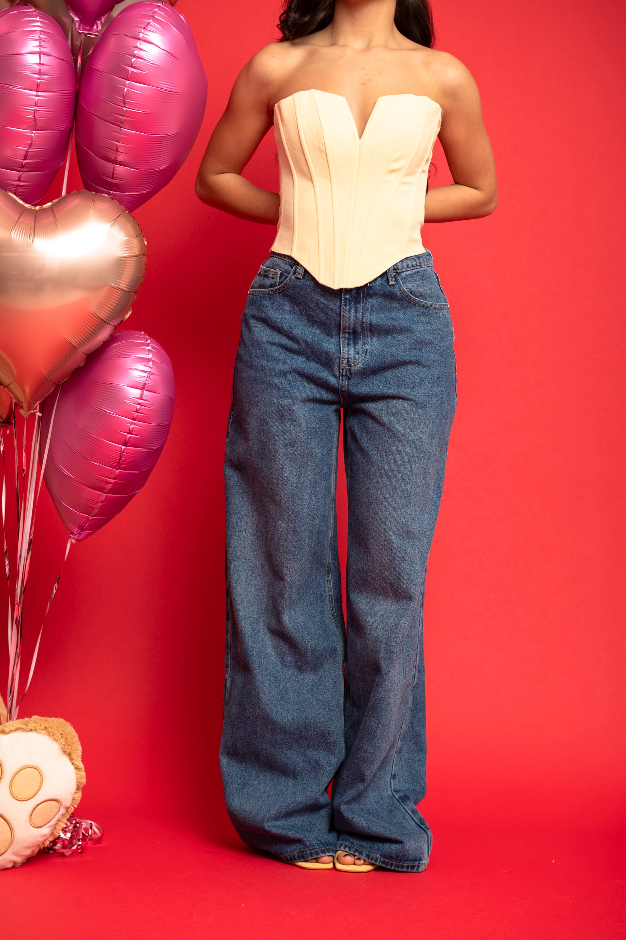 Jeans wide leg Redial