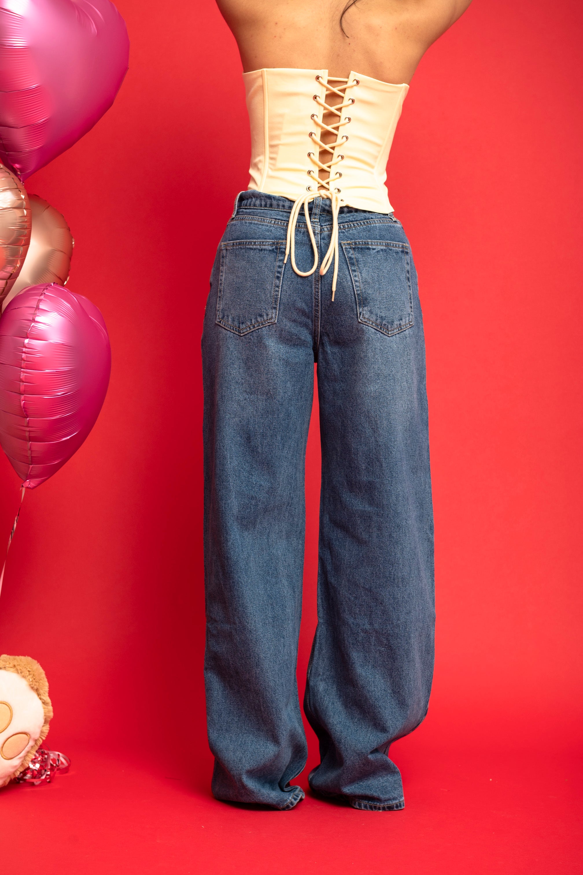 Jeans wide leg Redial