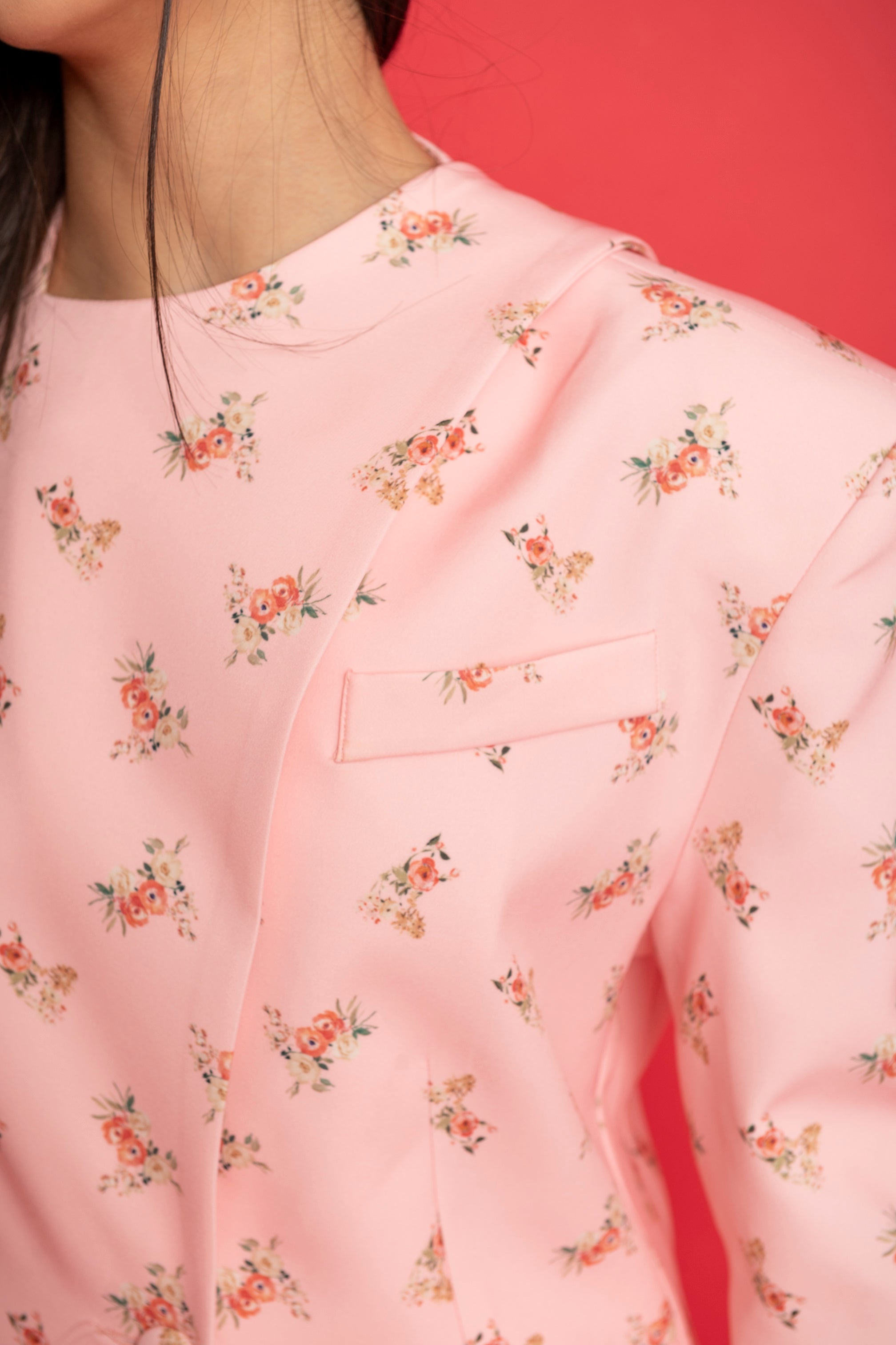 Tailleur micro fiori by Lumina