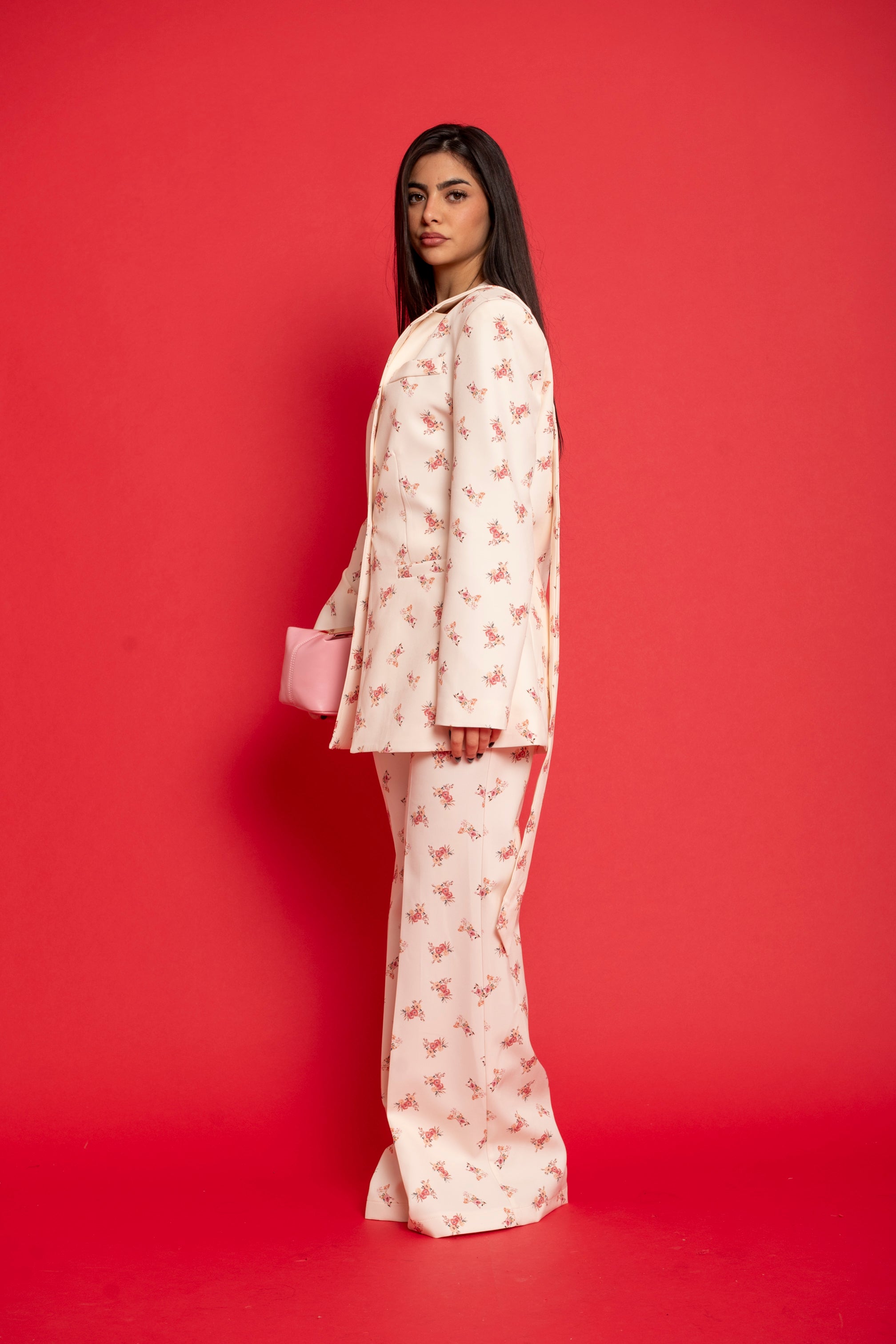 Tailleur micro fiori by Lumina