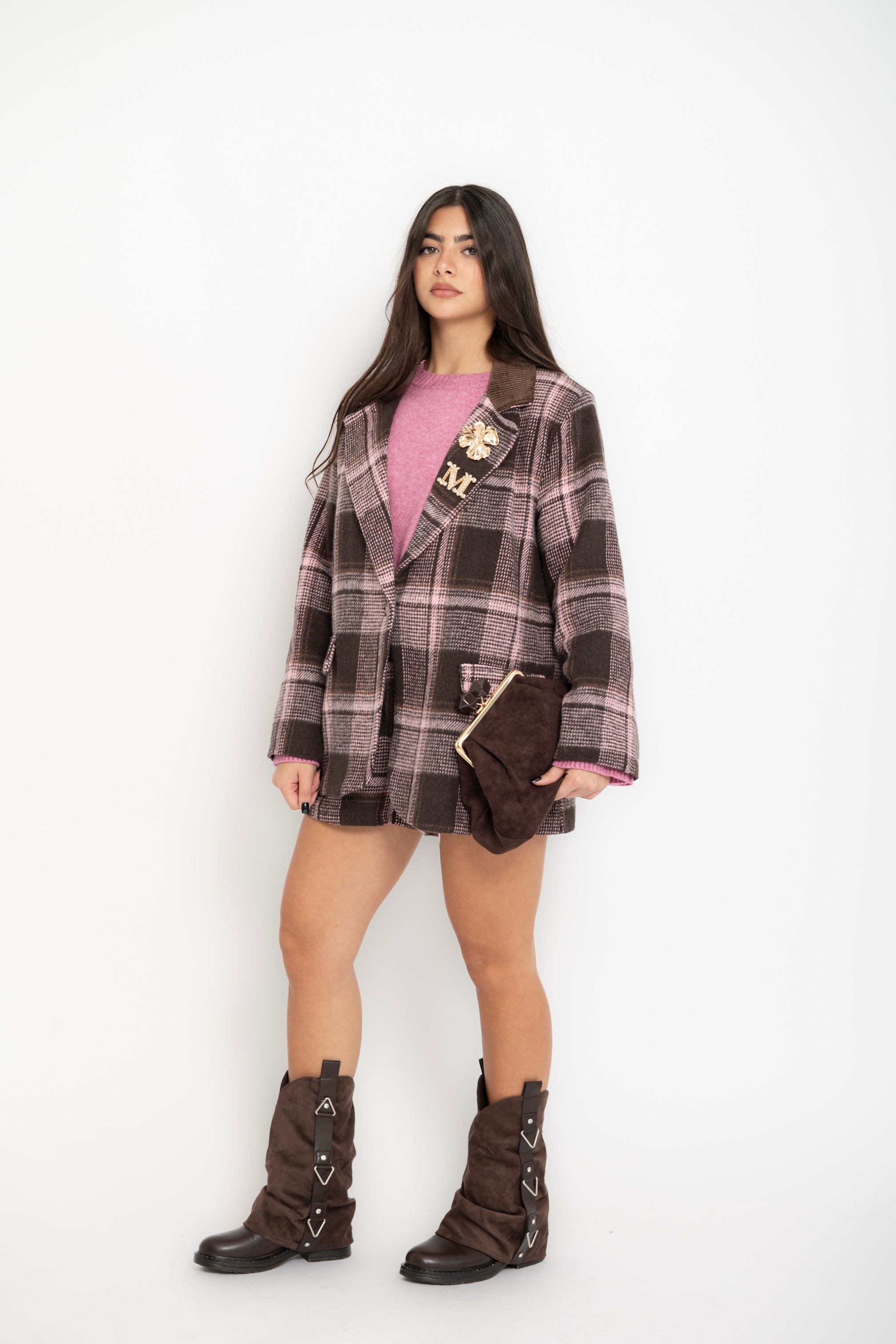 Cordset quadroni pink