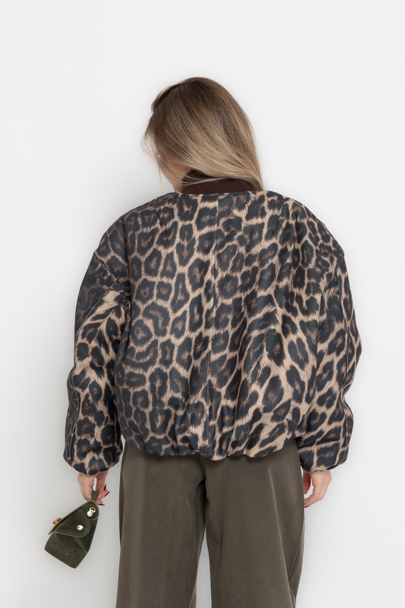 Bomber animalier Lumina