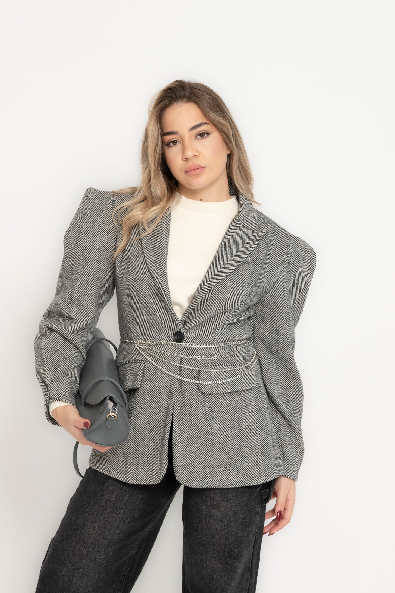 Giacca con manica ampia