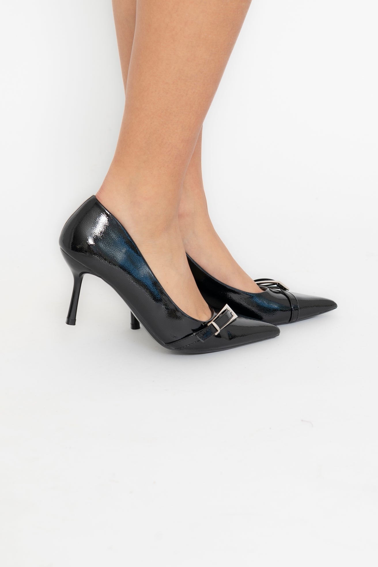 Décolleté lucido con fibia