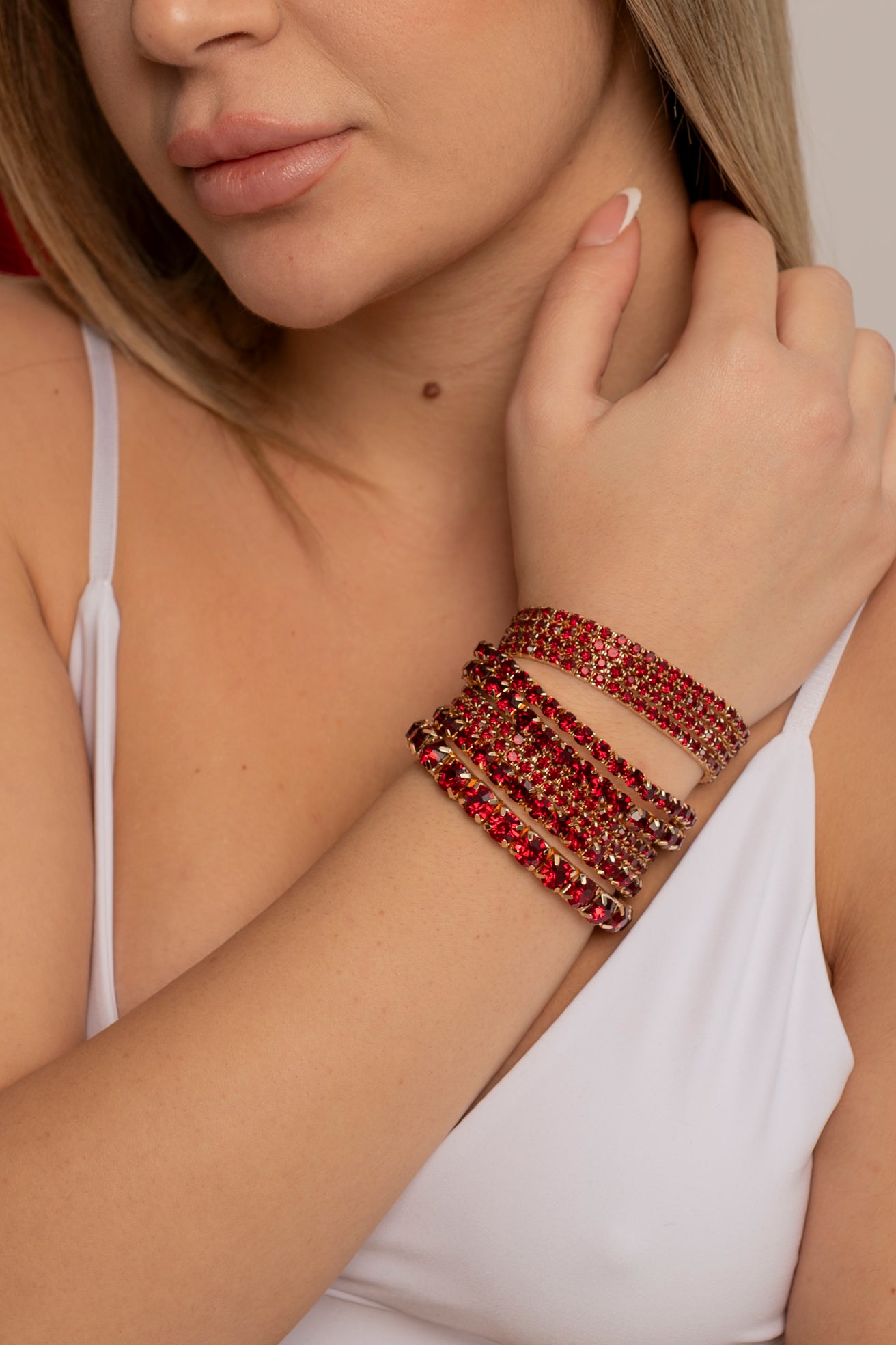 Bracciale strass