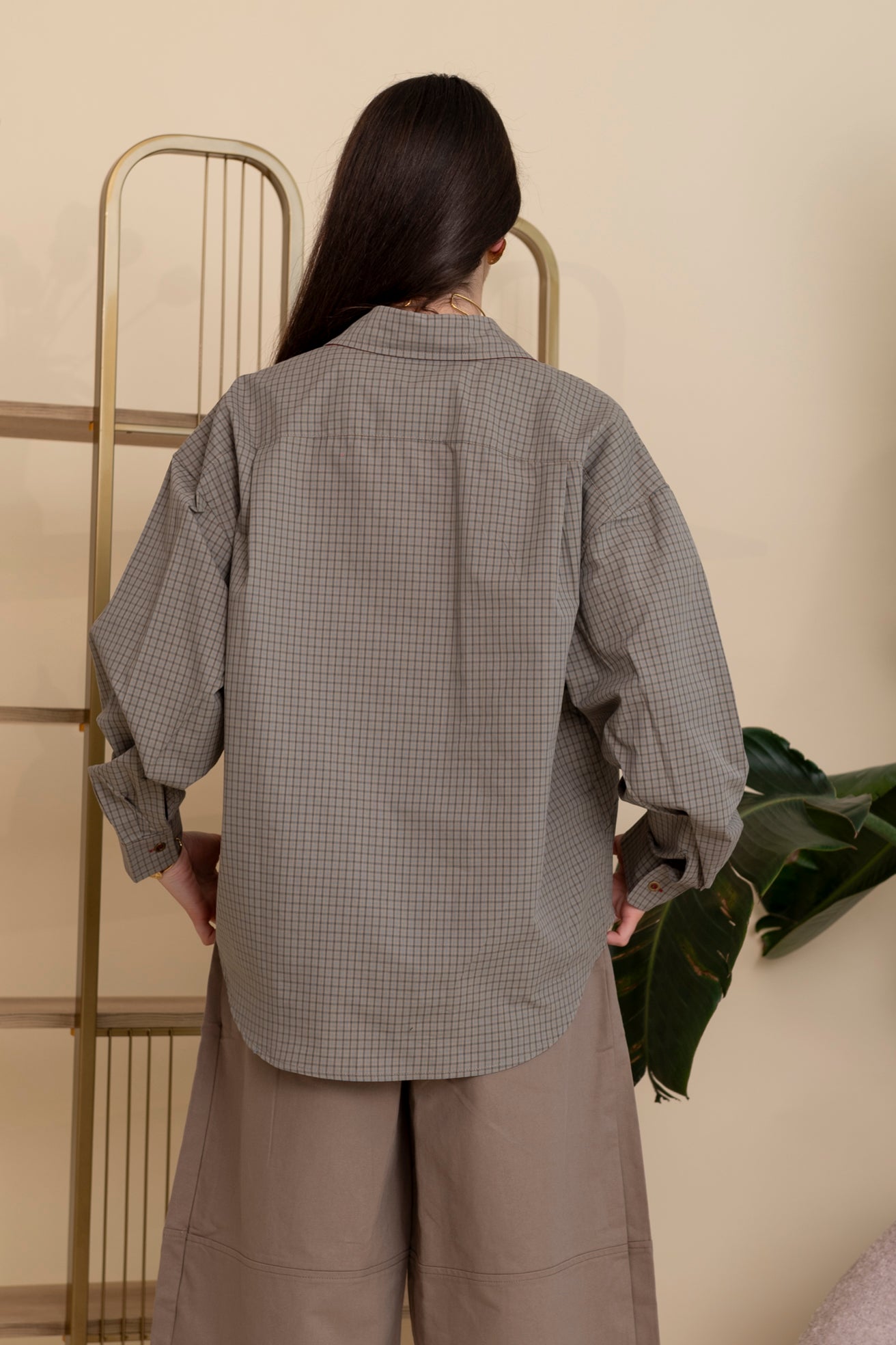 Camicia a quadri Monique