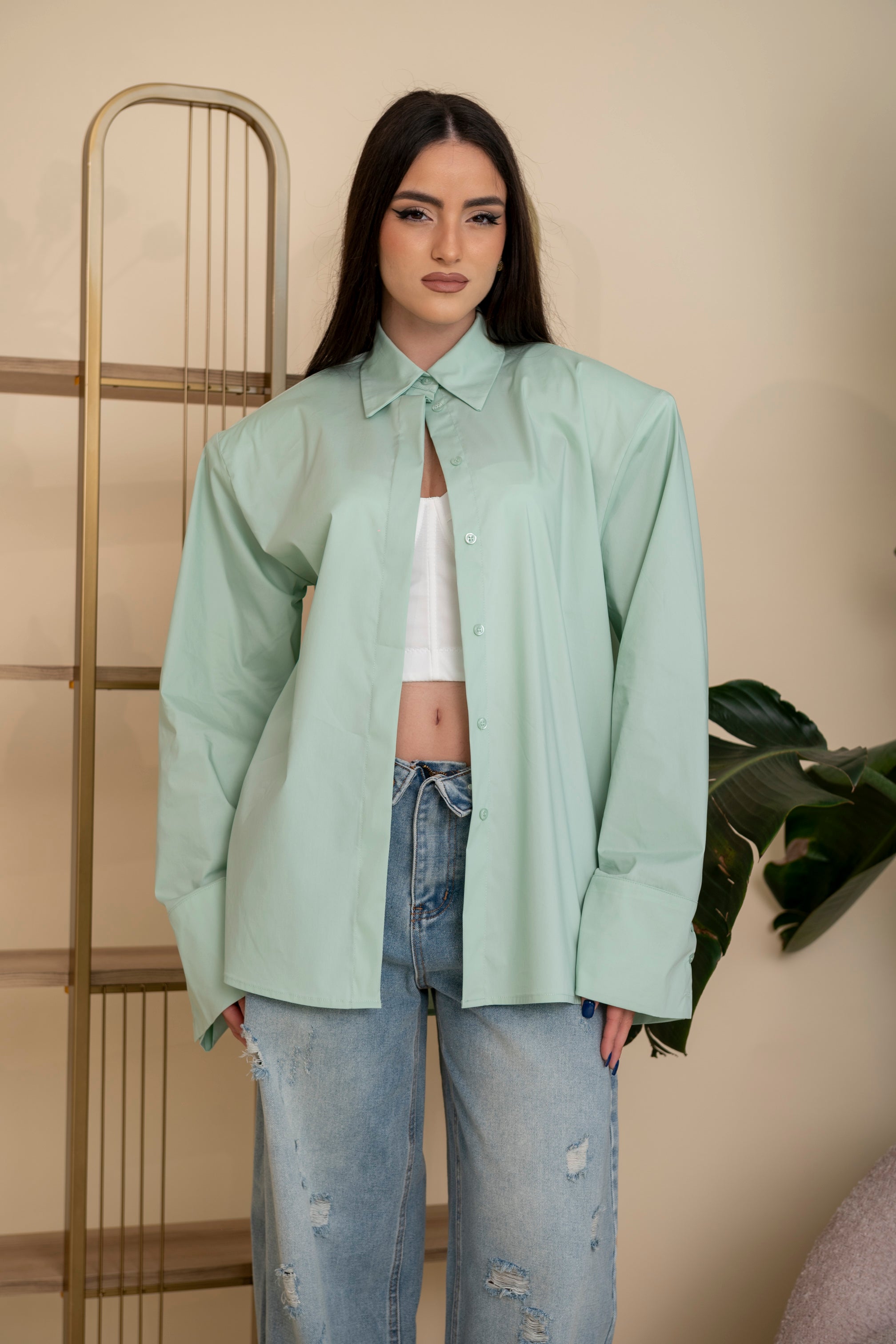 Camicia over spallina