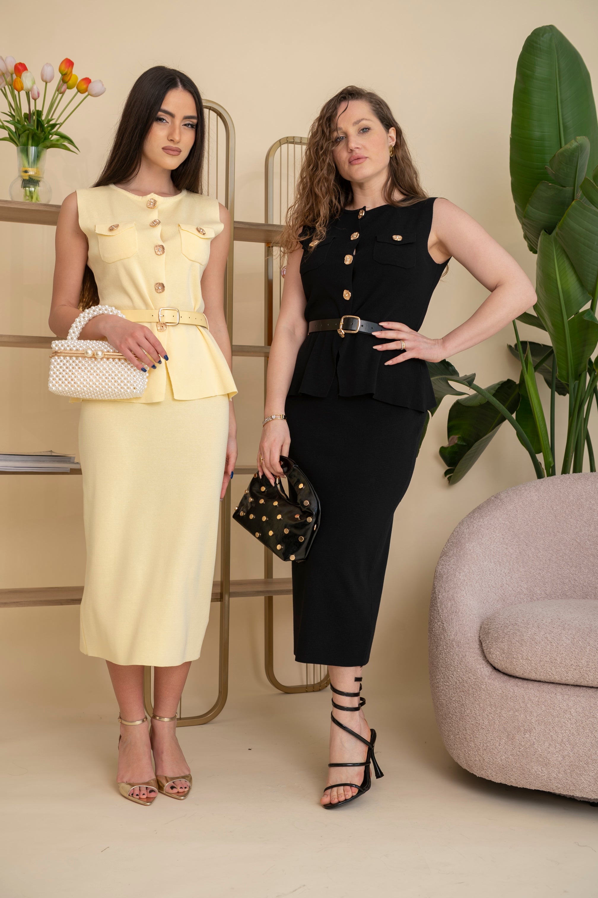 Cordset in maglia Coco