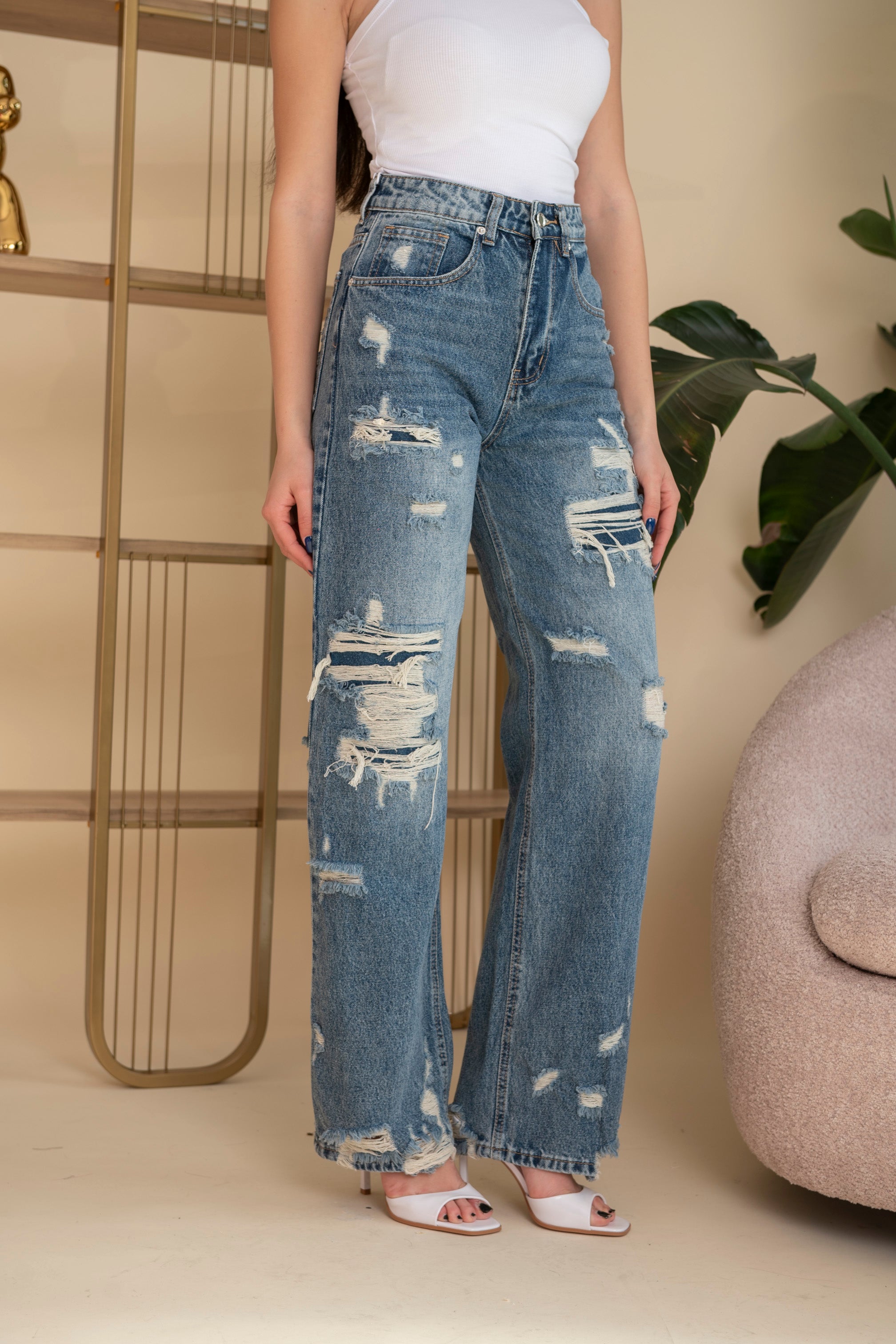 Jeans con strappi