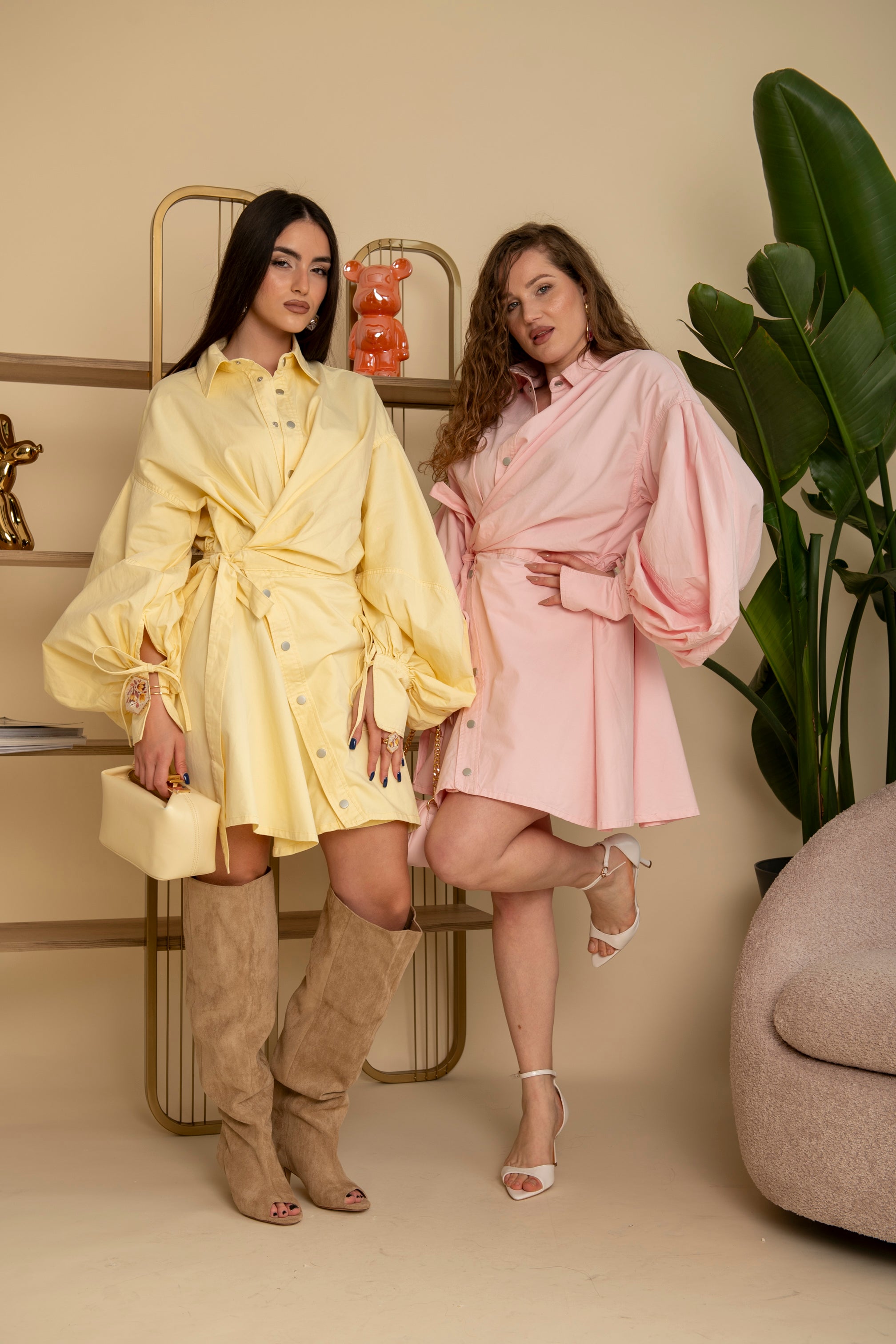 Abitino Alya colorato in jeans