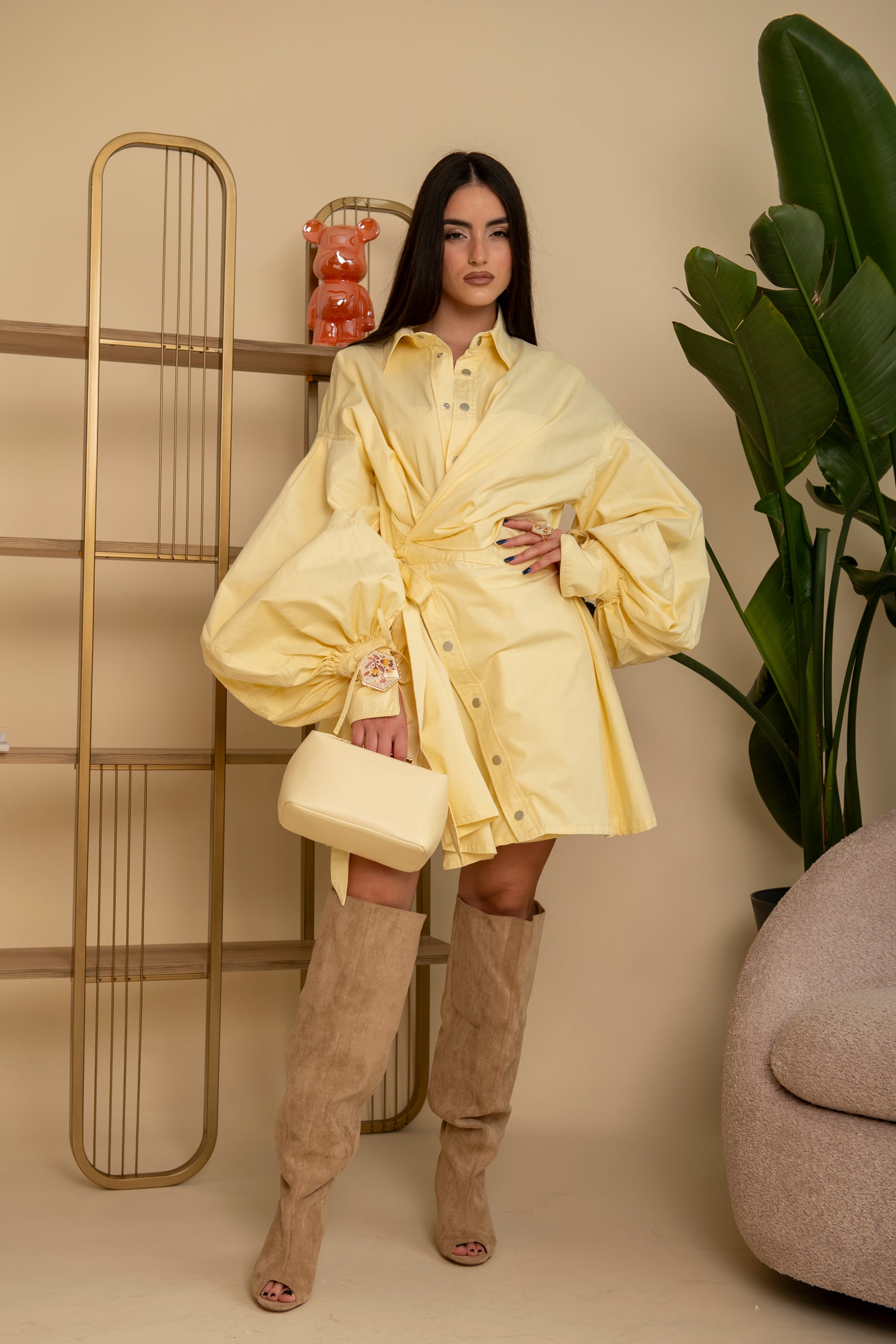 Abitino Alya colorato in jeans