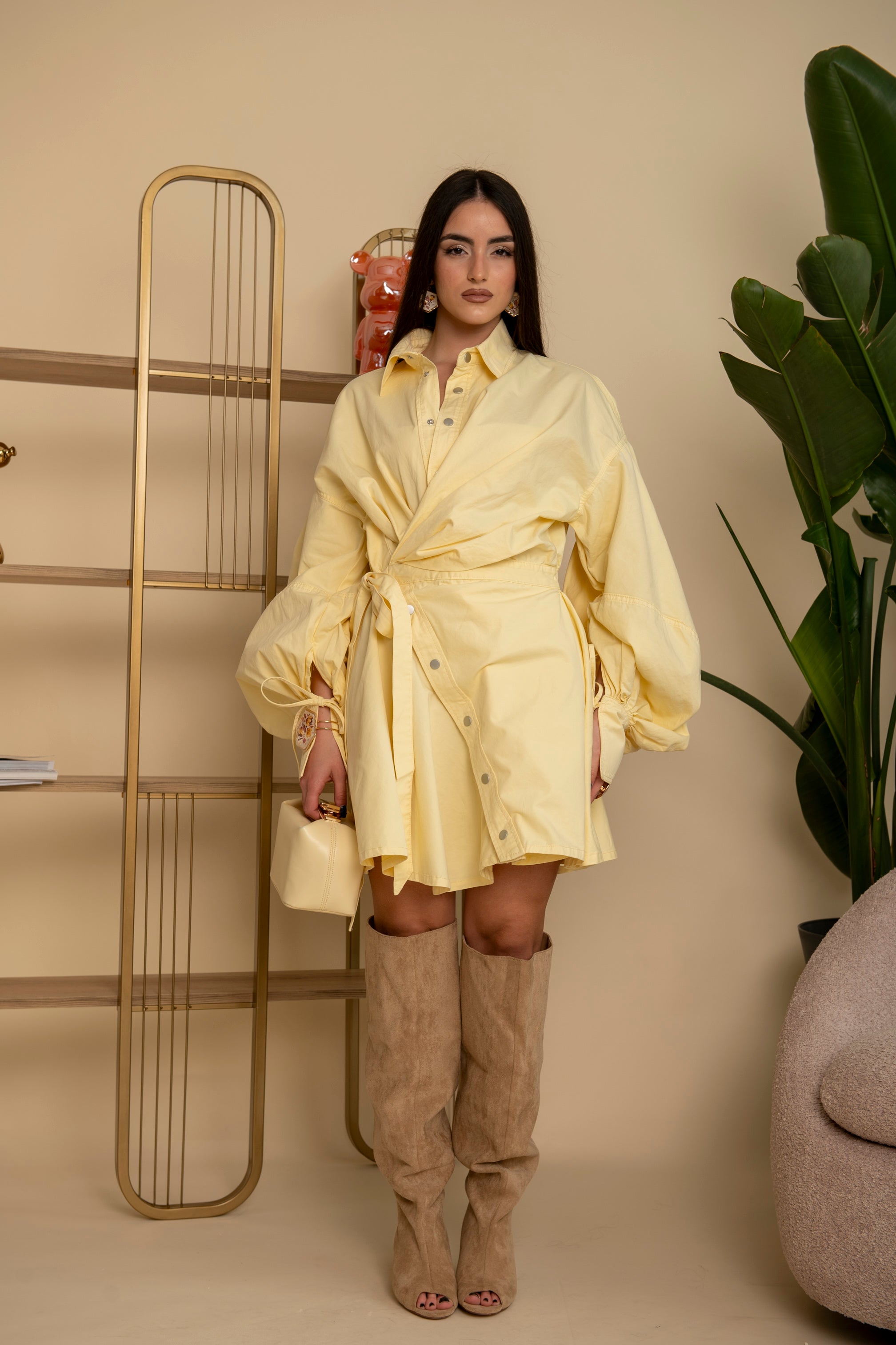 Abitino Alya colorato in jeans